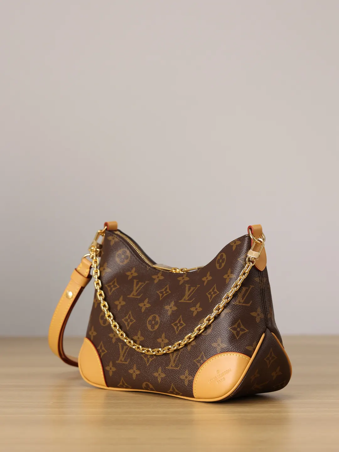 Brown Chain Bag Leather