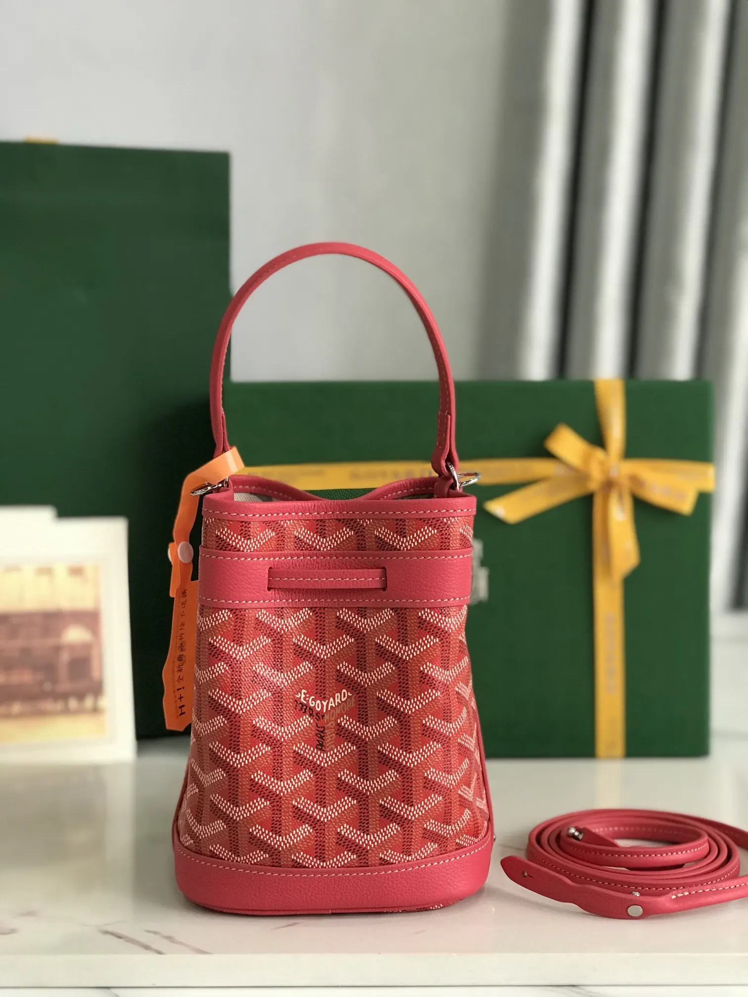 Goyard 皮革 × ×鼎鼎戈雅 水桶包 休閒水桶款