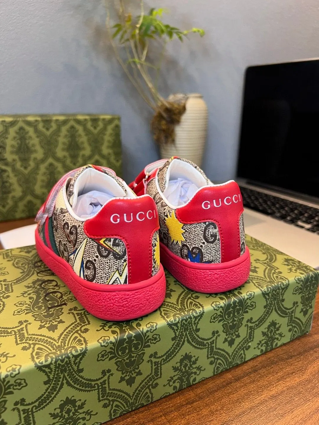 Gucci Logo休閒運動鞋