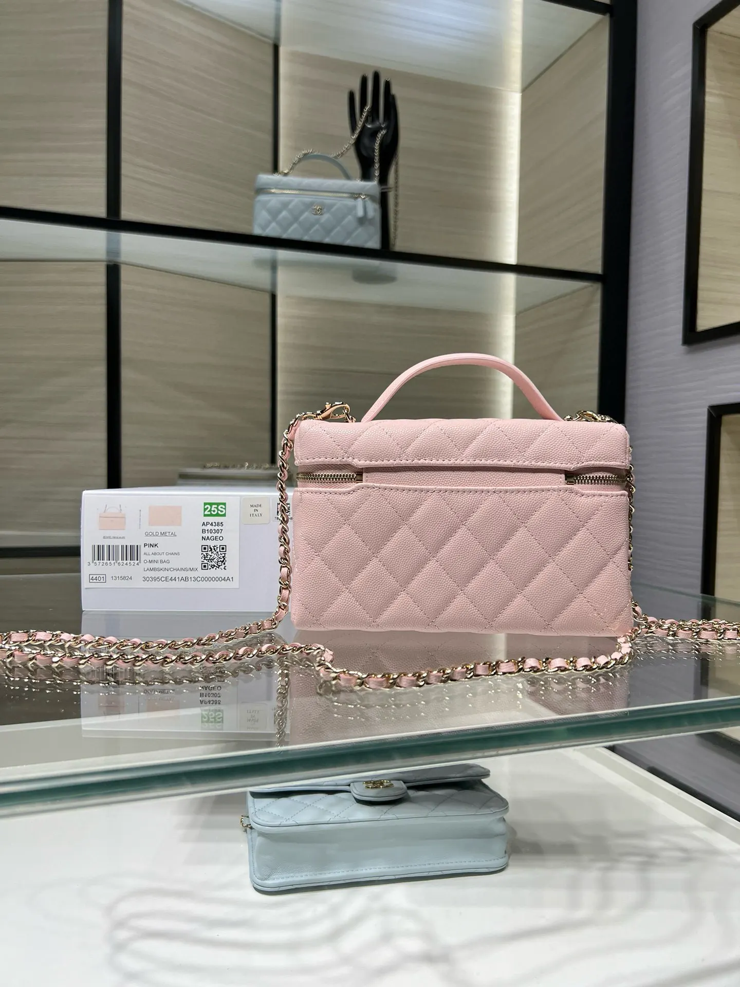 Chanel 牛皮Coco Handle手提包 手提斜挎