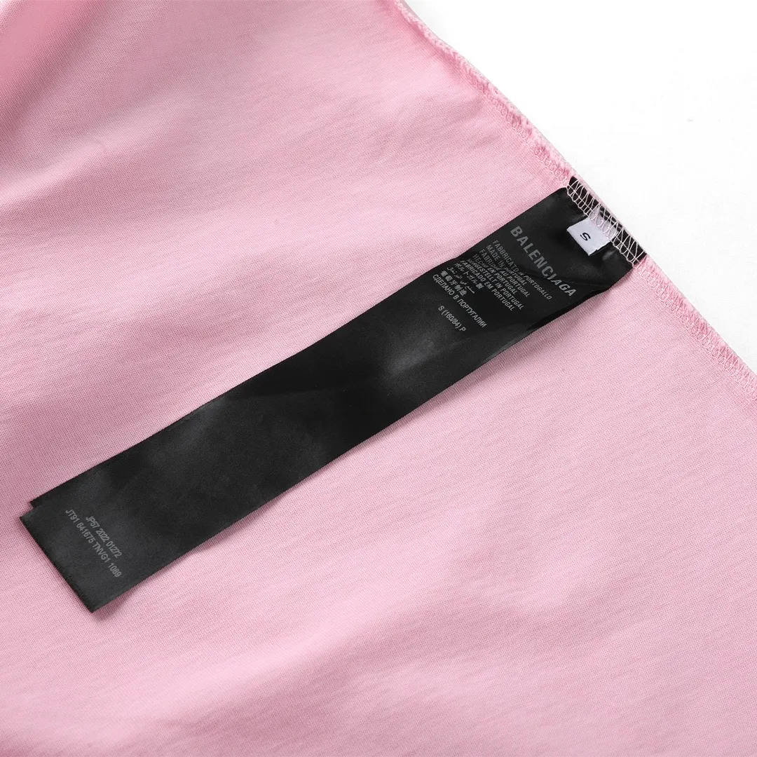 Balenciaga Logo Short Sleeve T-Shirt Street