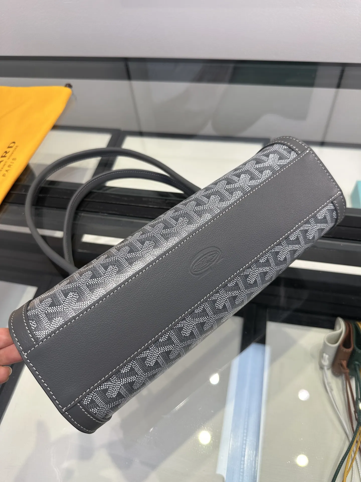 Goyard 灰色 手提随性 腋下时髦 轻松适 通勤约会各种场合 腋下包 复古腋下背款