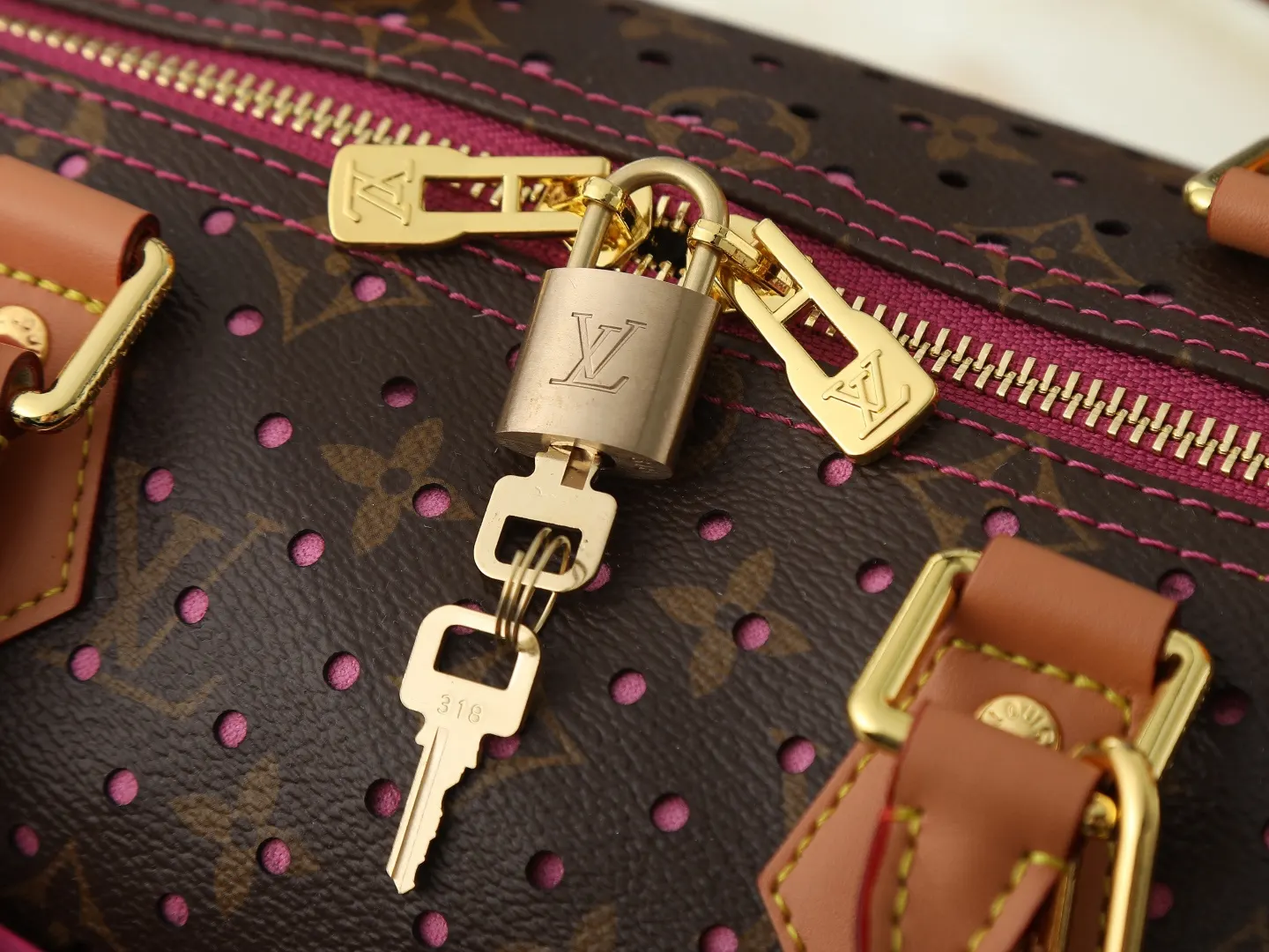 LV Speedy 帆布 收納包 旅行收納款