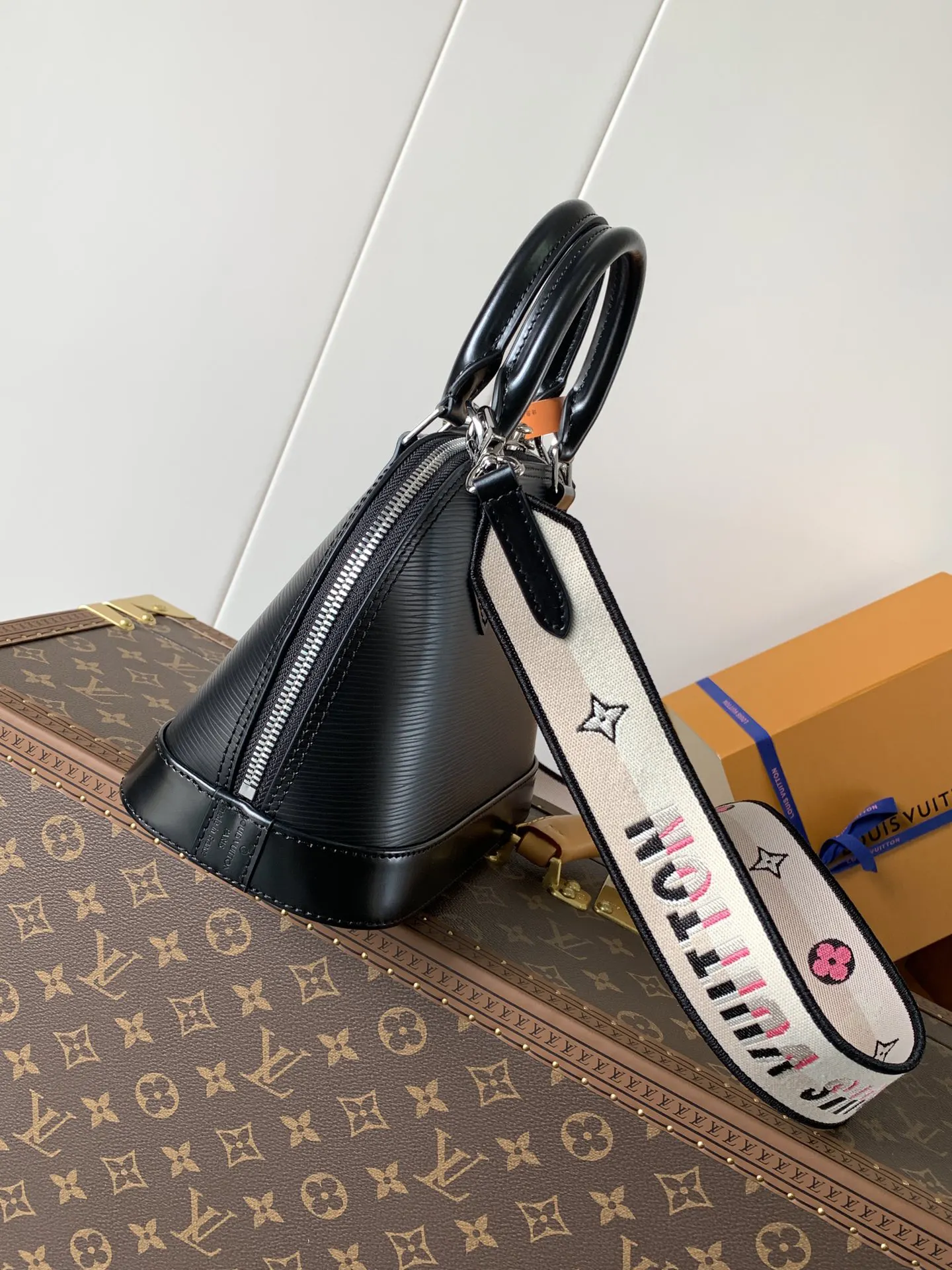 LV Alma 黑色老花贝壳包 小号款 经典款｜ORBUYBAG 岚奢包高端时尚精品