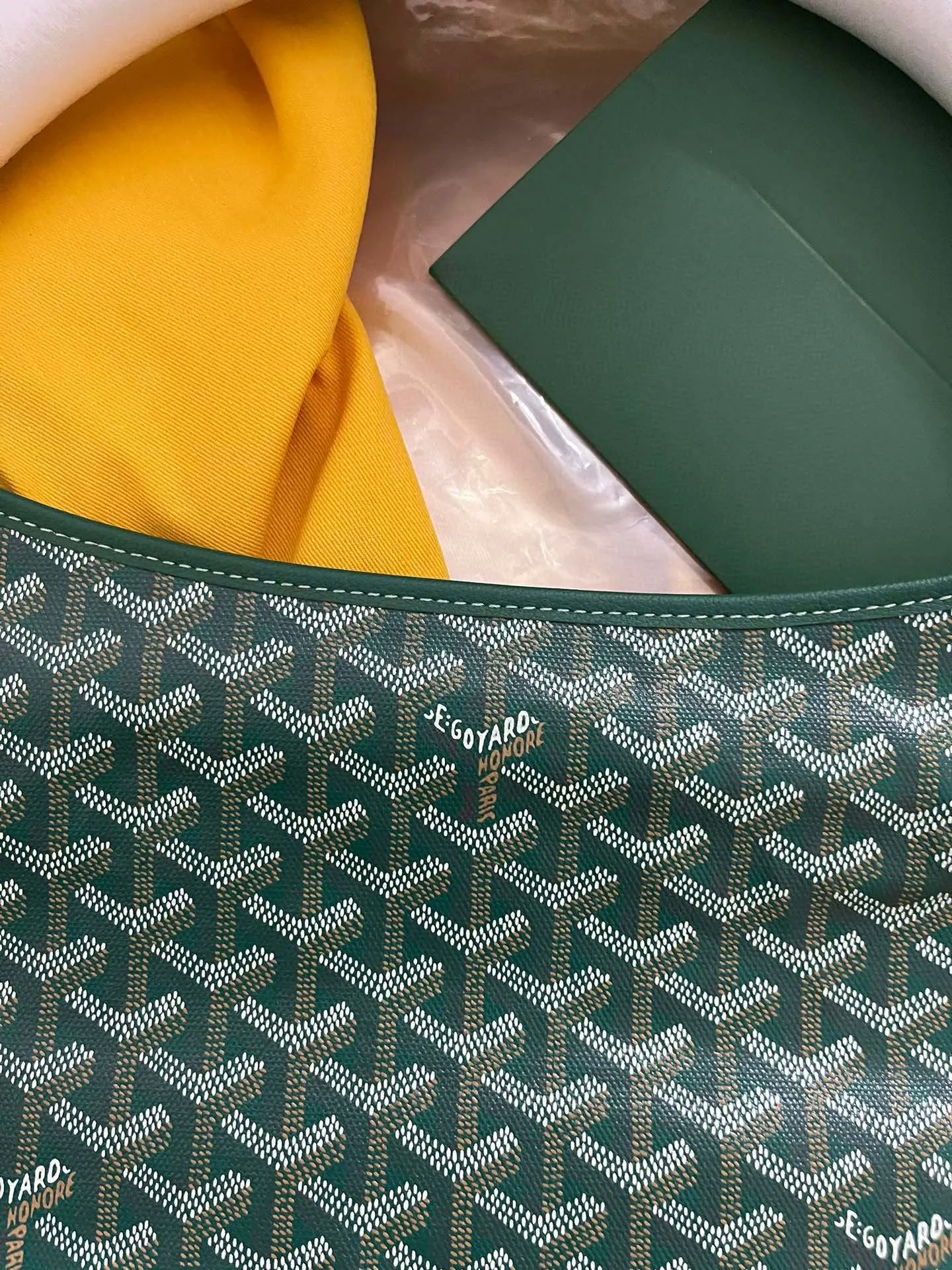 Goyard Hobo 綠色 腋下包 復古腋下背款