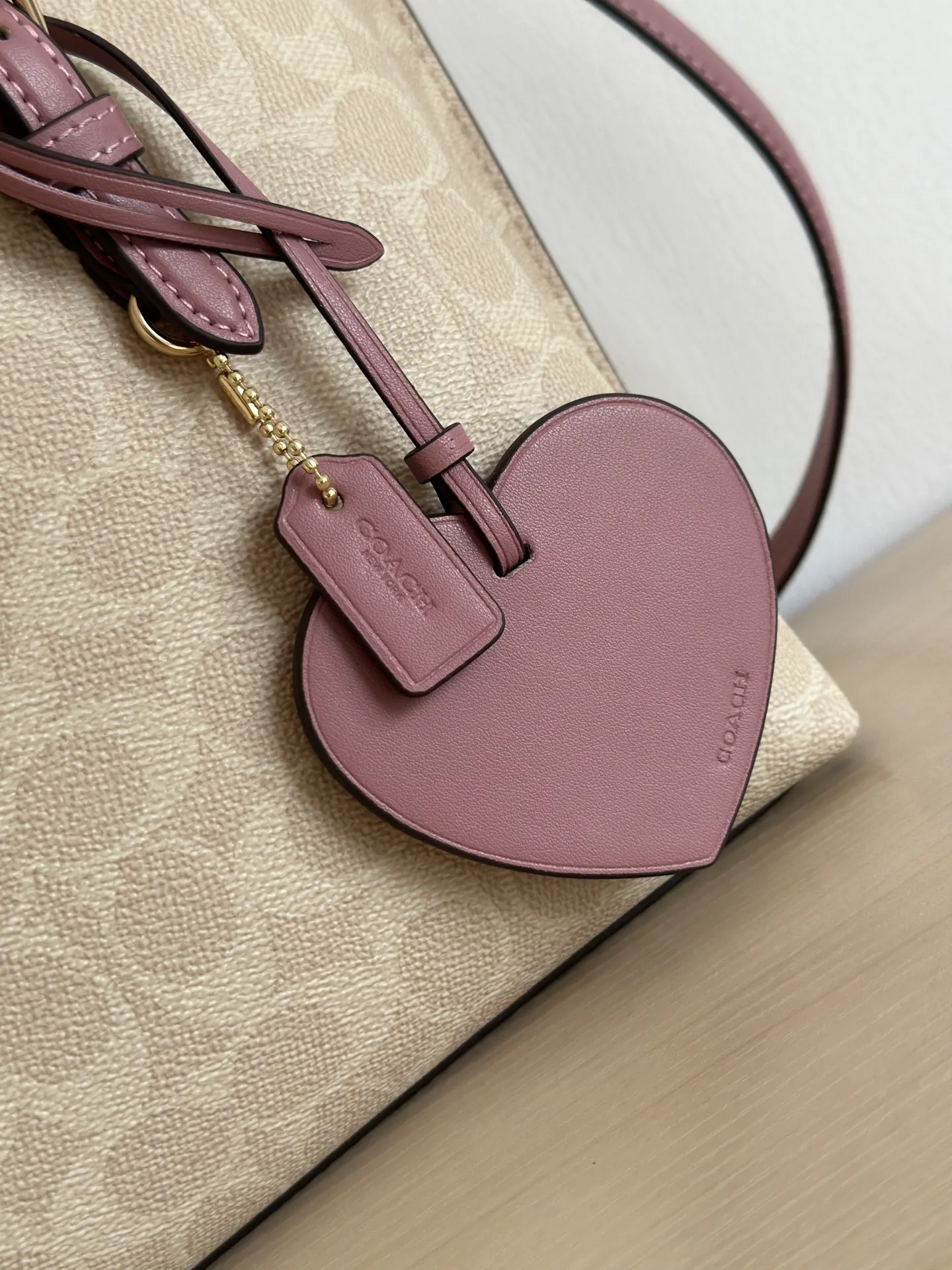 Monogram Tote Bag Leather