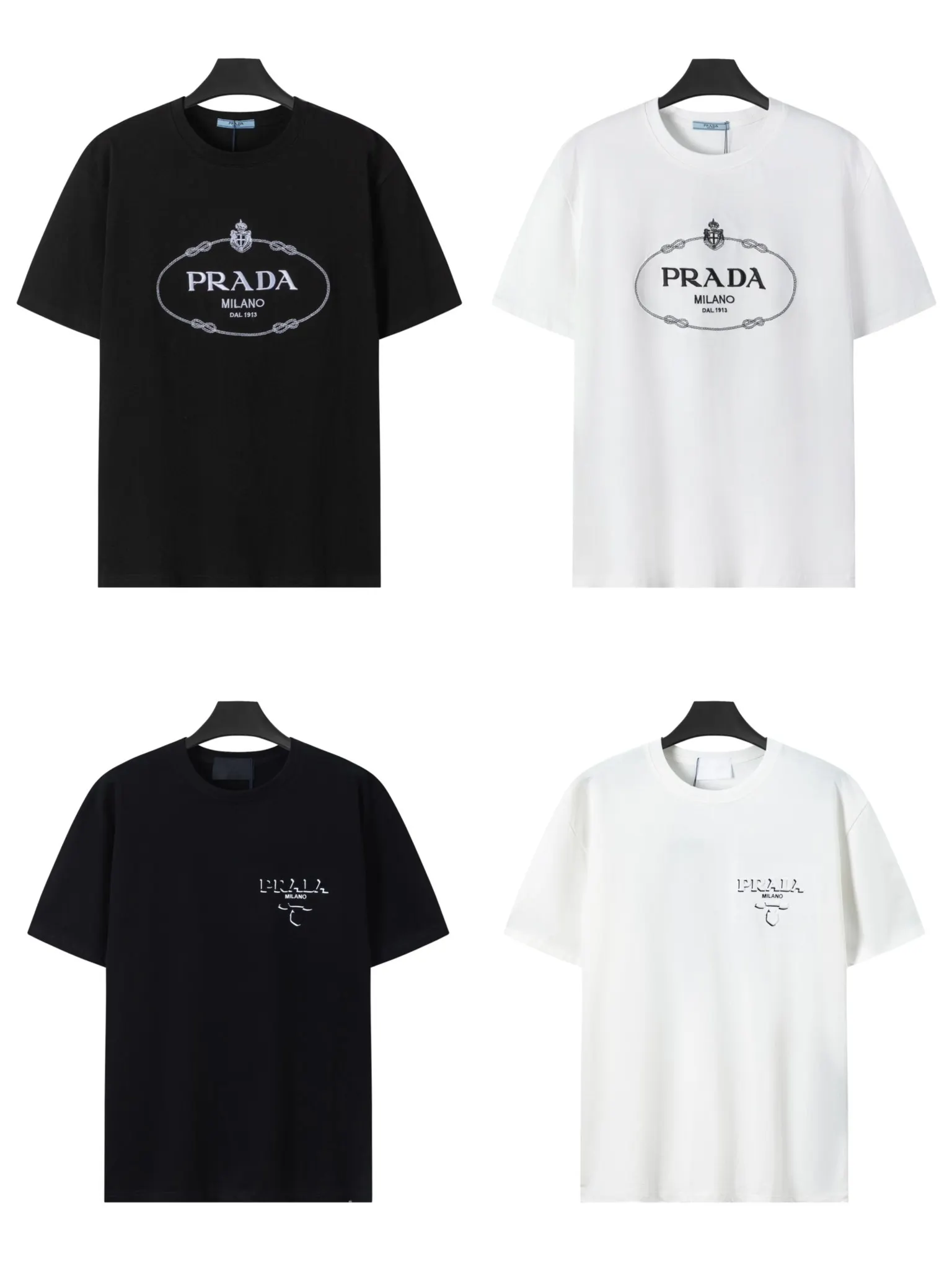 PRADA 花灰 纯棉 针织衫 质感针织款