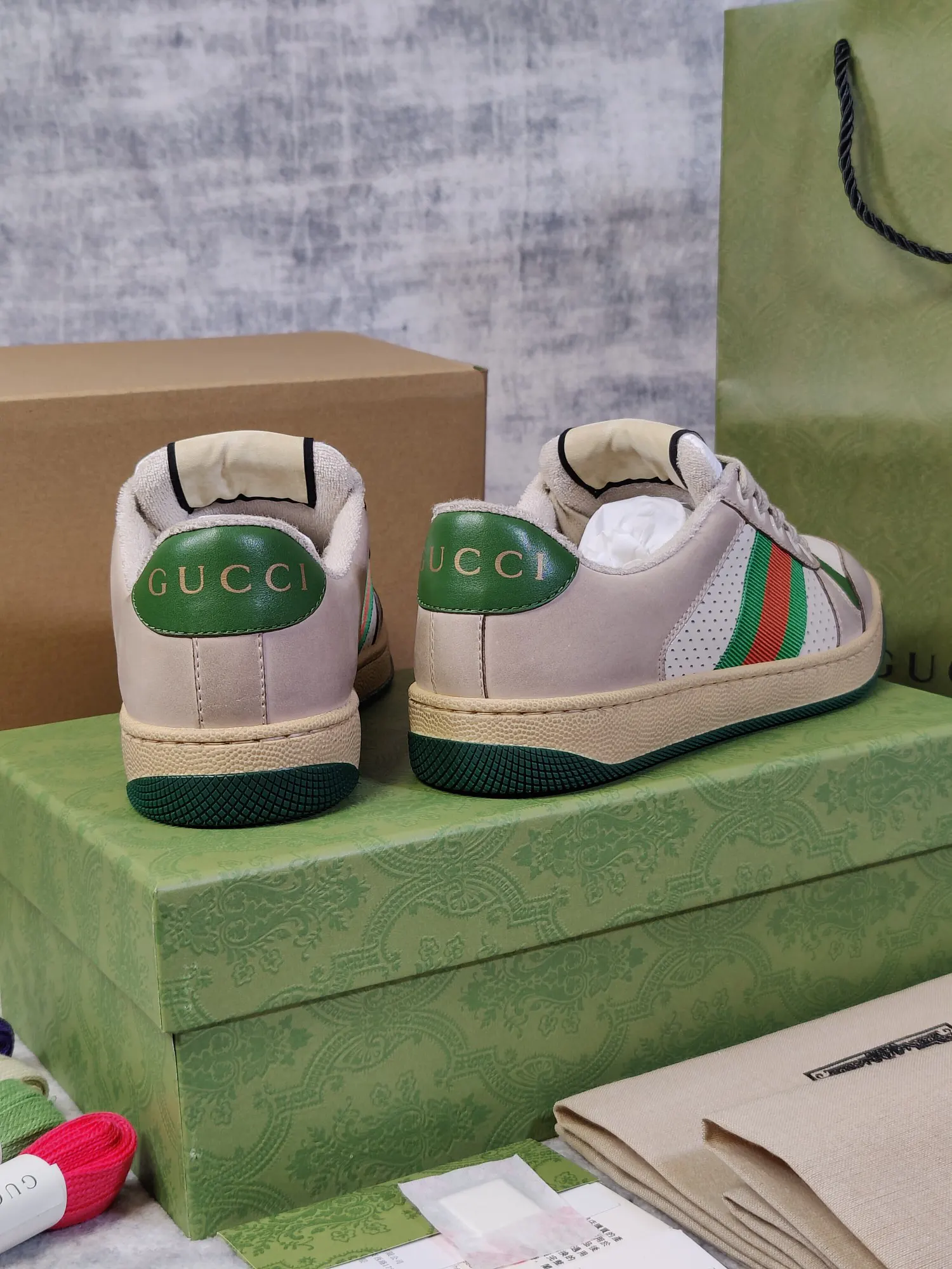 Gucci Logo休闲运动鞋 百搭款