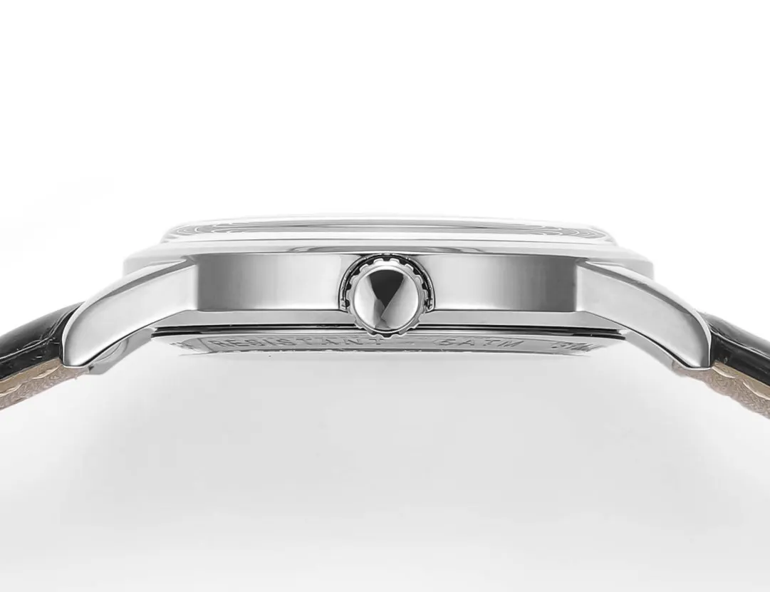 Longines 牛皮 搭 意大利牛皮让手腕更贴合舒适 折叠扣雕刻浪琴经 手表 经典腕表款