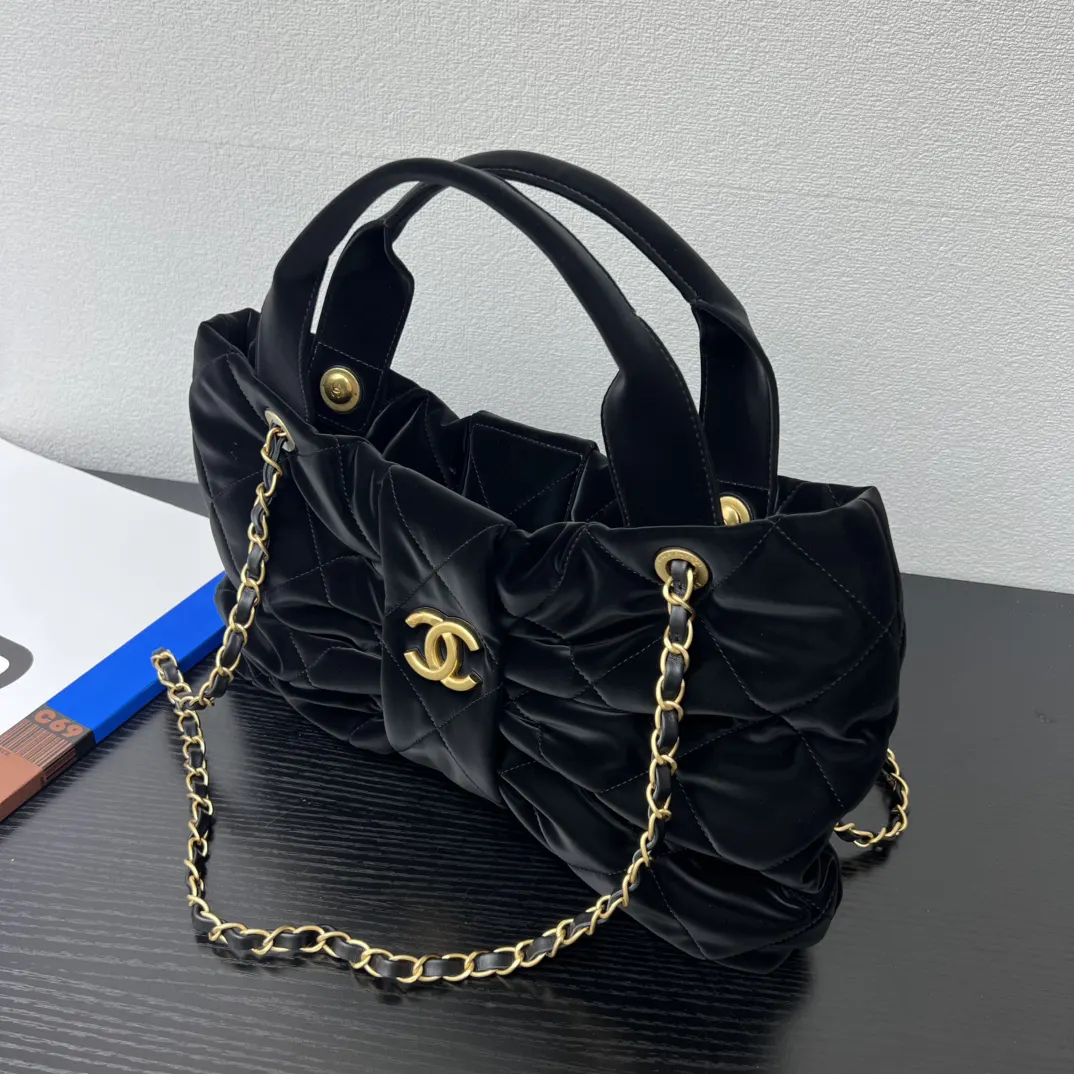 Chanel 牛皮手提包 手提单肩