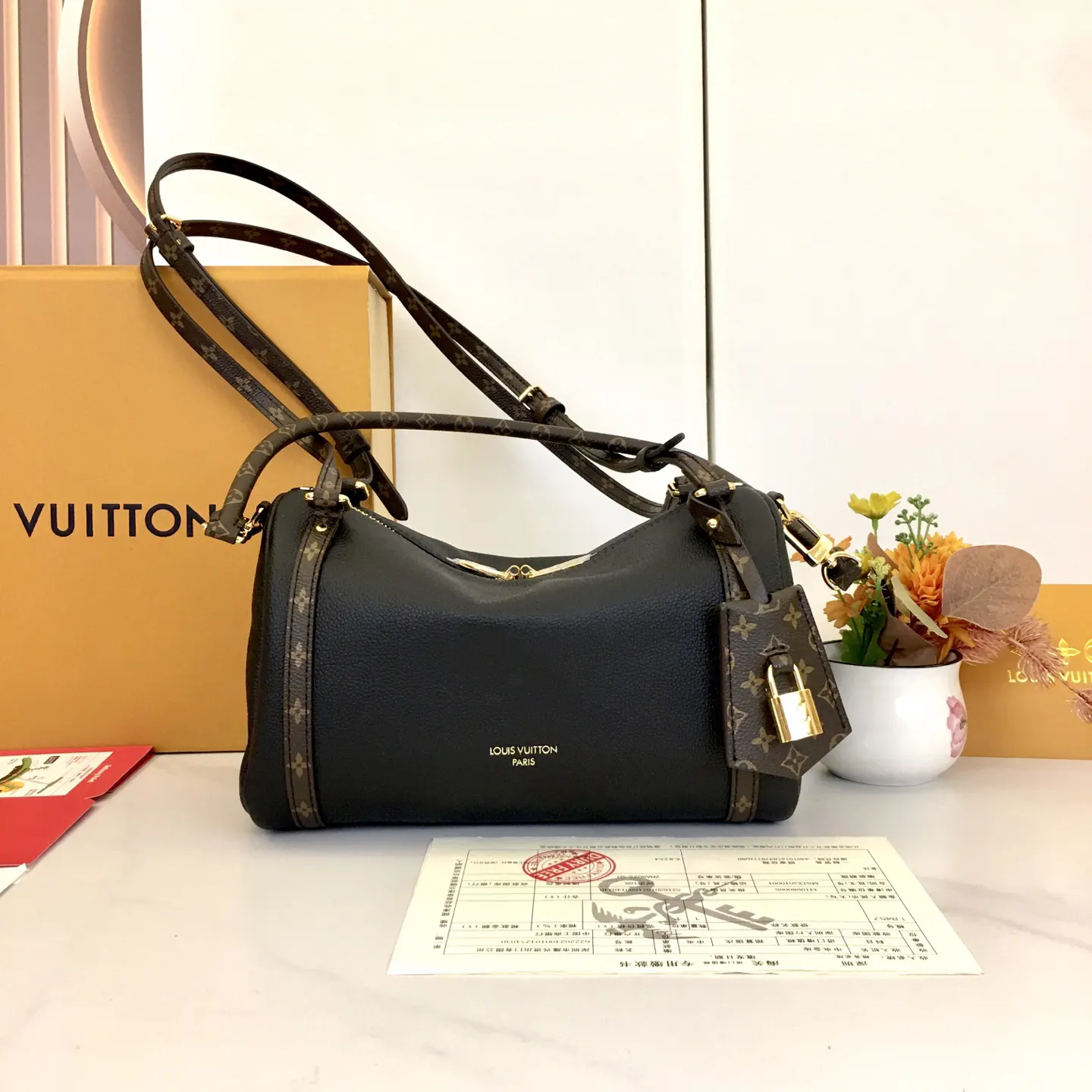 LV Keepall 牛皮 旅行袋 大容量旅行款
