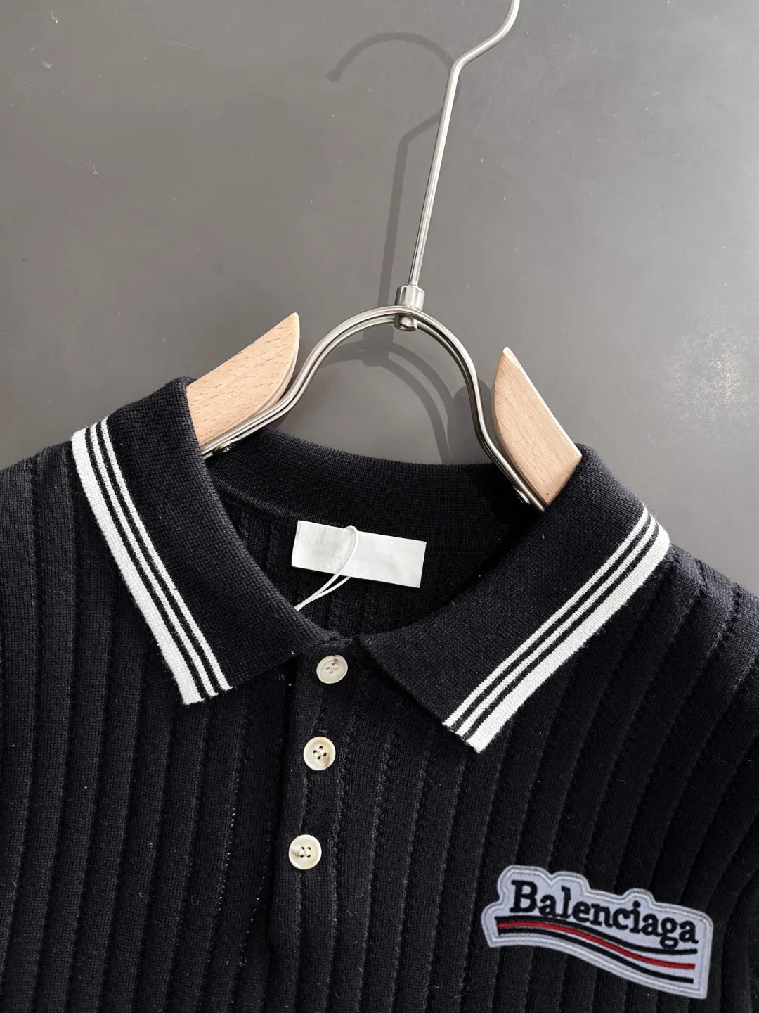 Balenciaga 刺繡 純棉 Polo衫