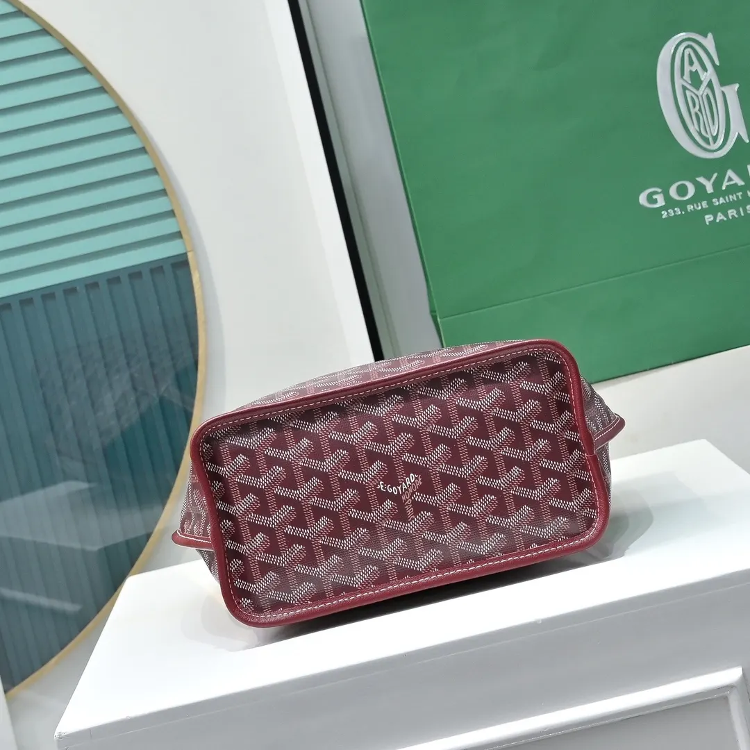 Goyard 牛皮 高 戈雅双面mini 王菲同款购物袋 头层牛皮 托特包 大容量托特款