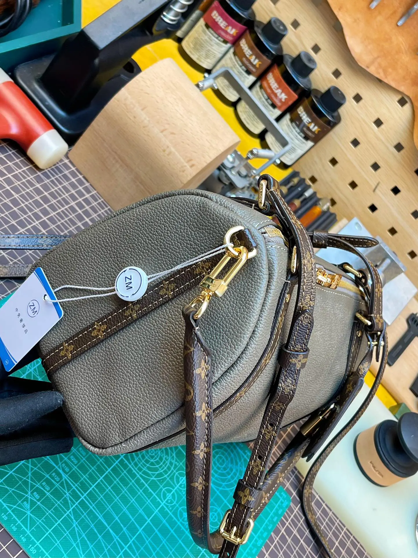 LV Keepall 牛皮 旅行袋 大容量旅行款