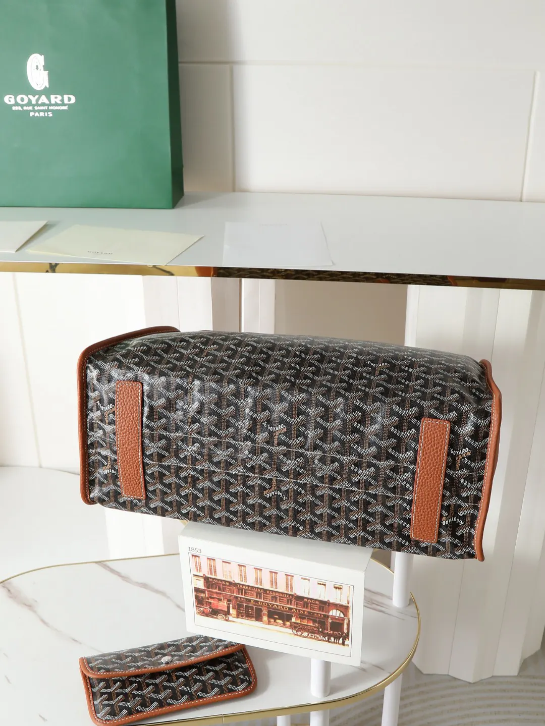 Brown Hobo Shoulder Bag Vintage