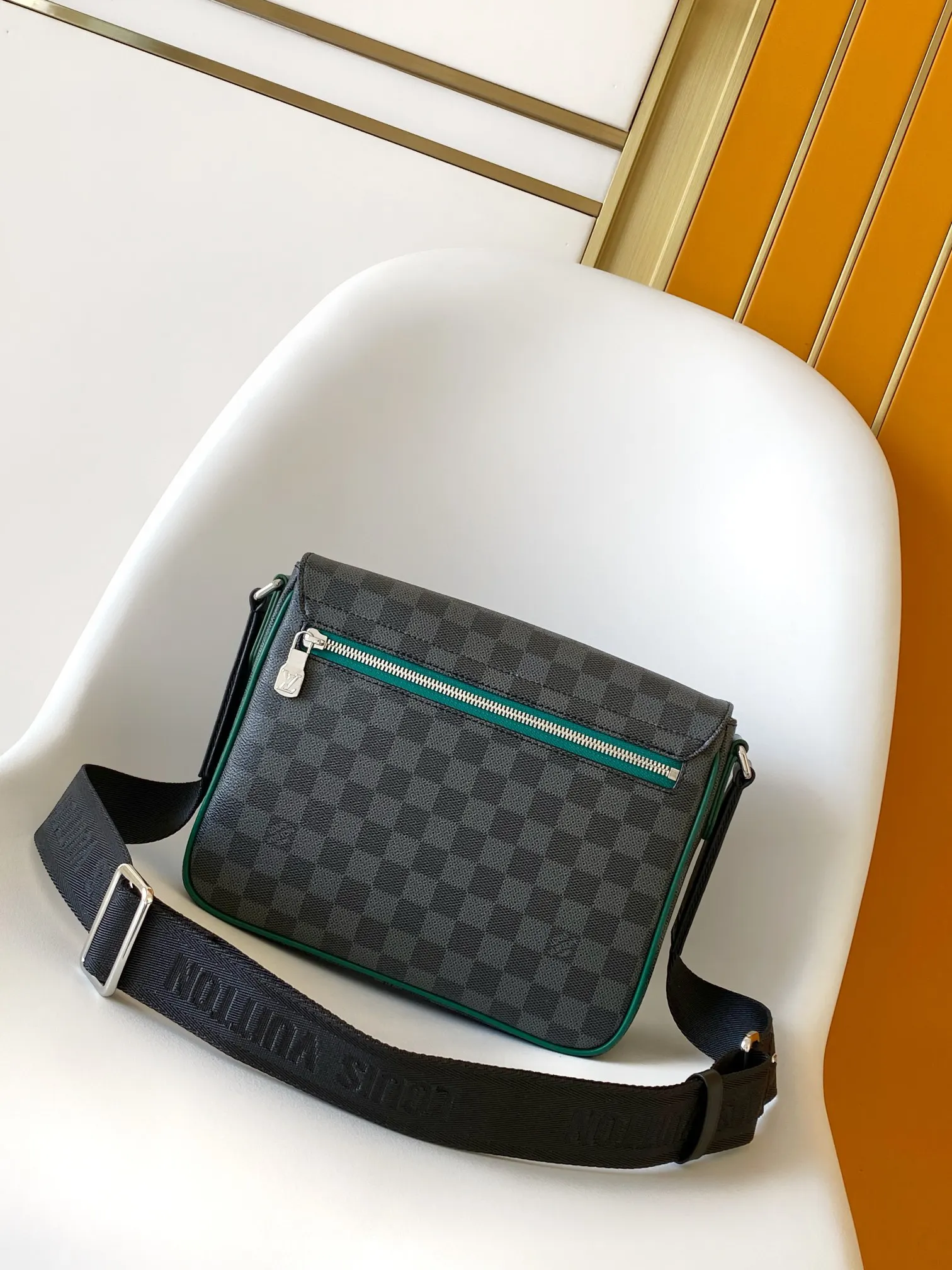 LV blue green color scheme messenger bag Image 3 LV blue green color scheme messenger bag Image 3