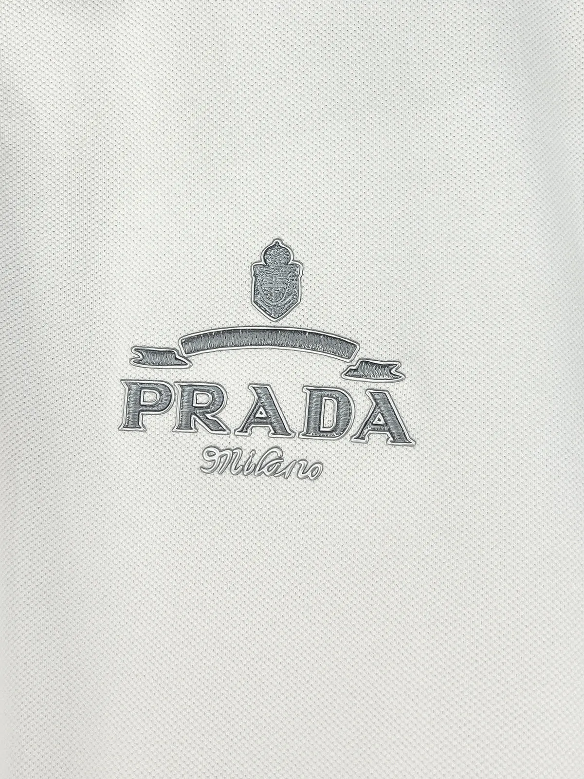 Prada 棉质 字母 Logo Polo衫