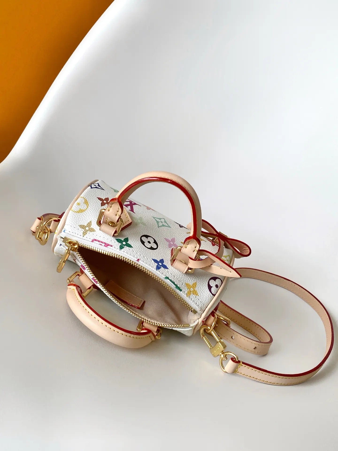 LV Speedy 牛皮 旅行包 大容量旅行款