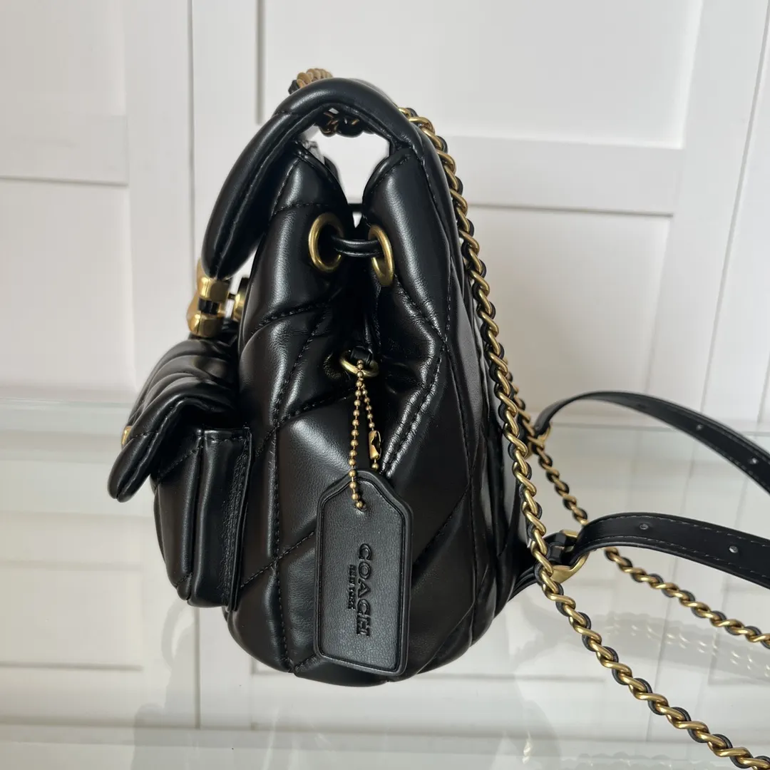 Coach 羊皮 雙肩包 实用雙肩款