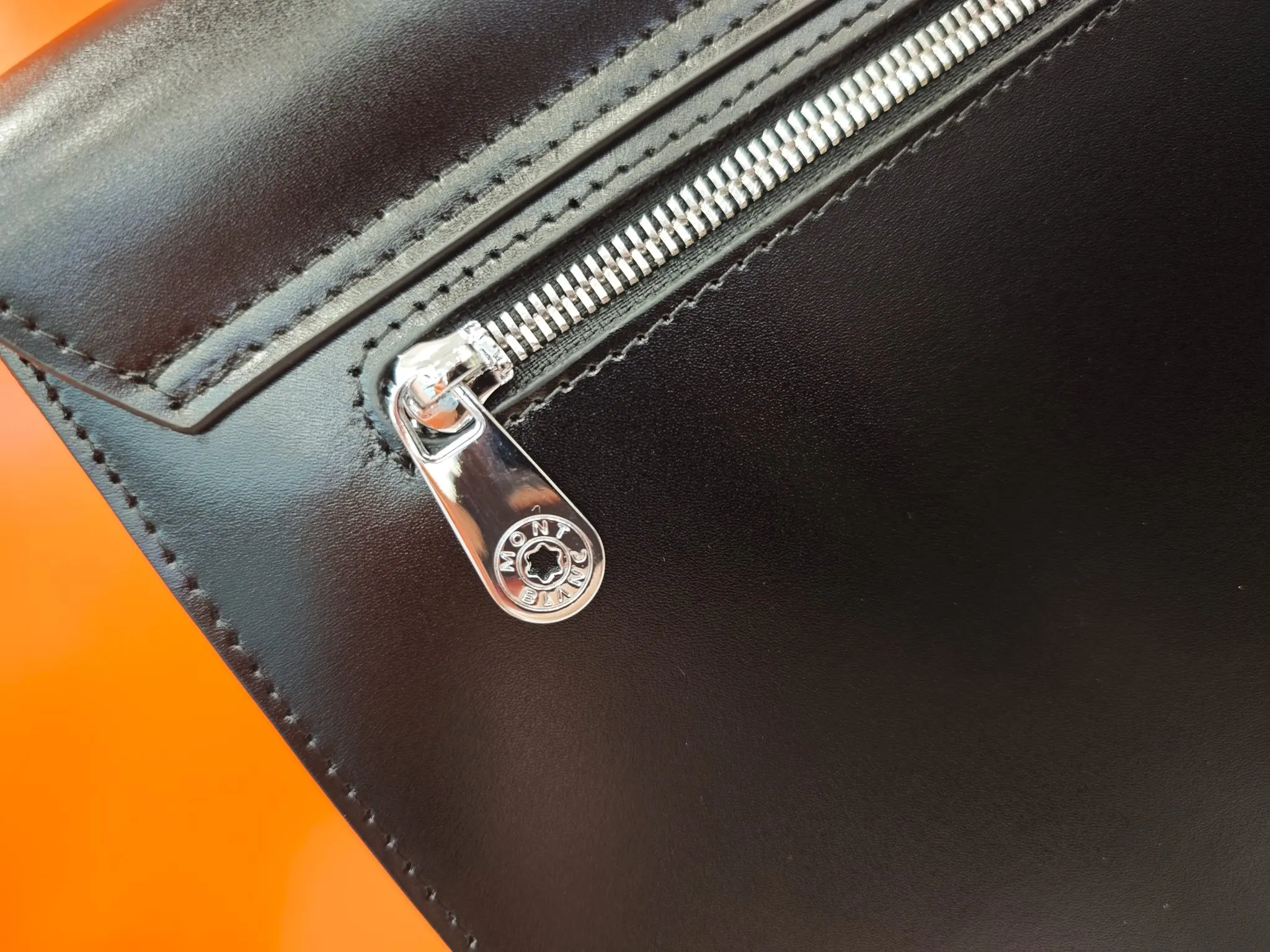 Black Briefcase Business Commuter Leather