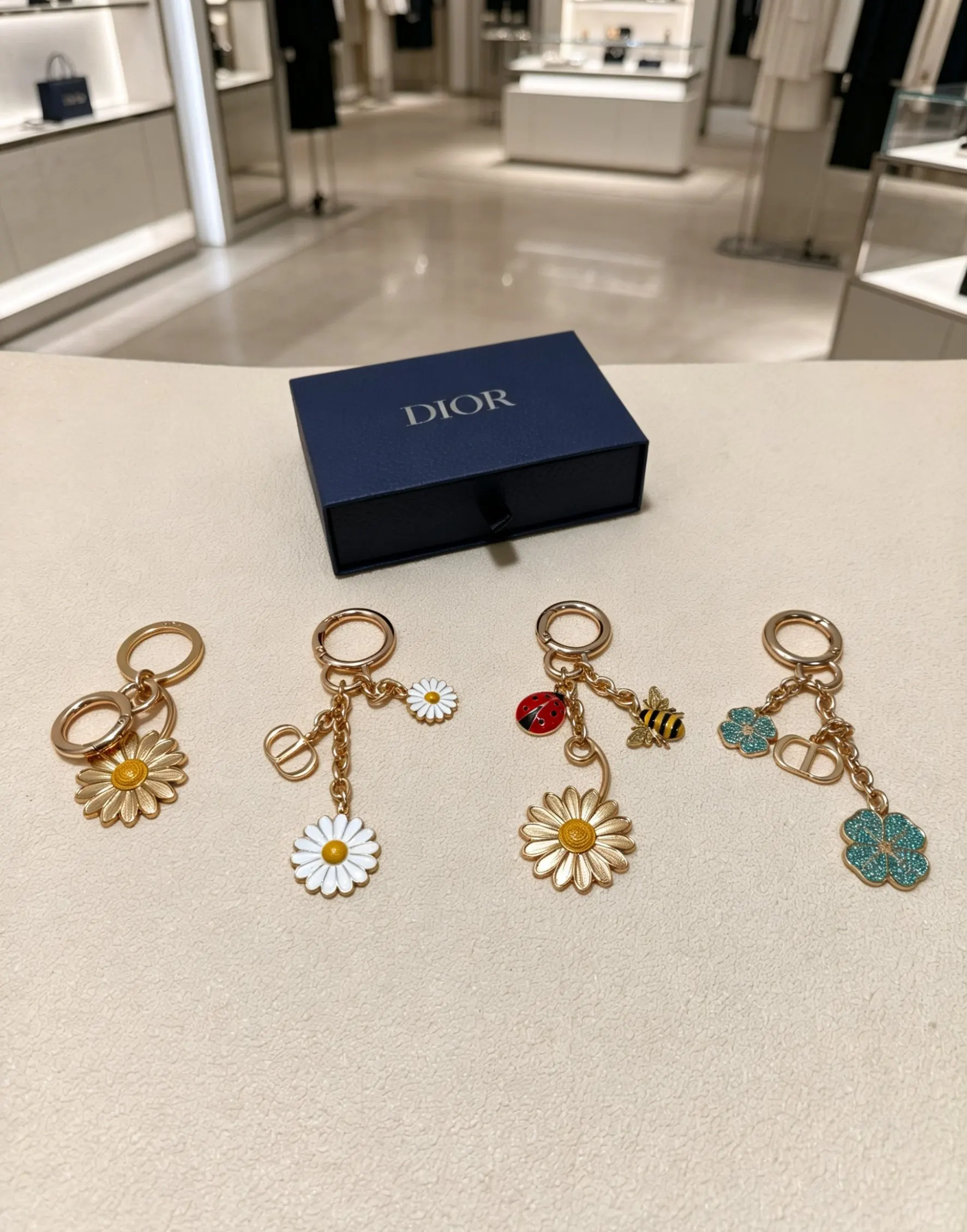 Dior 金色 吊坠
