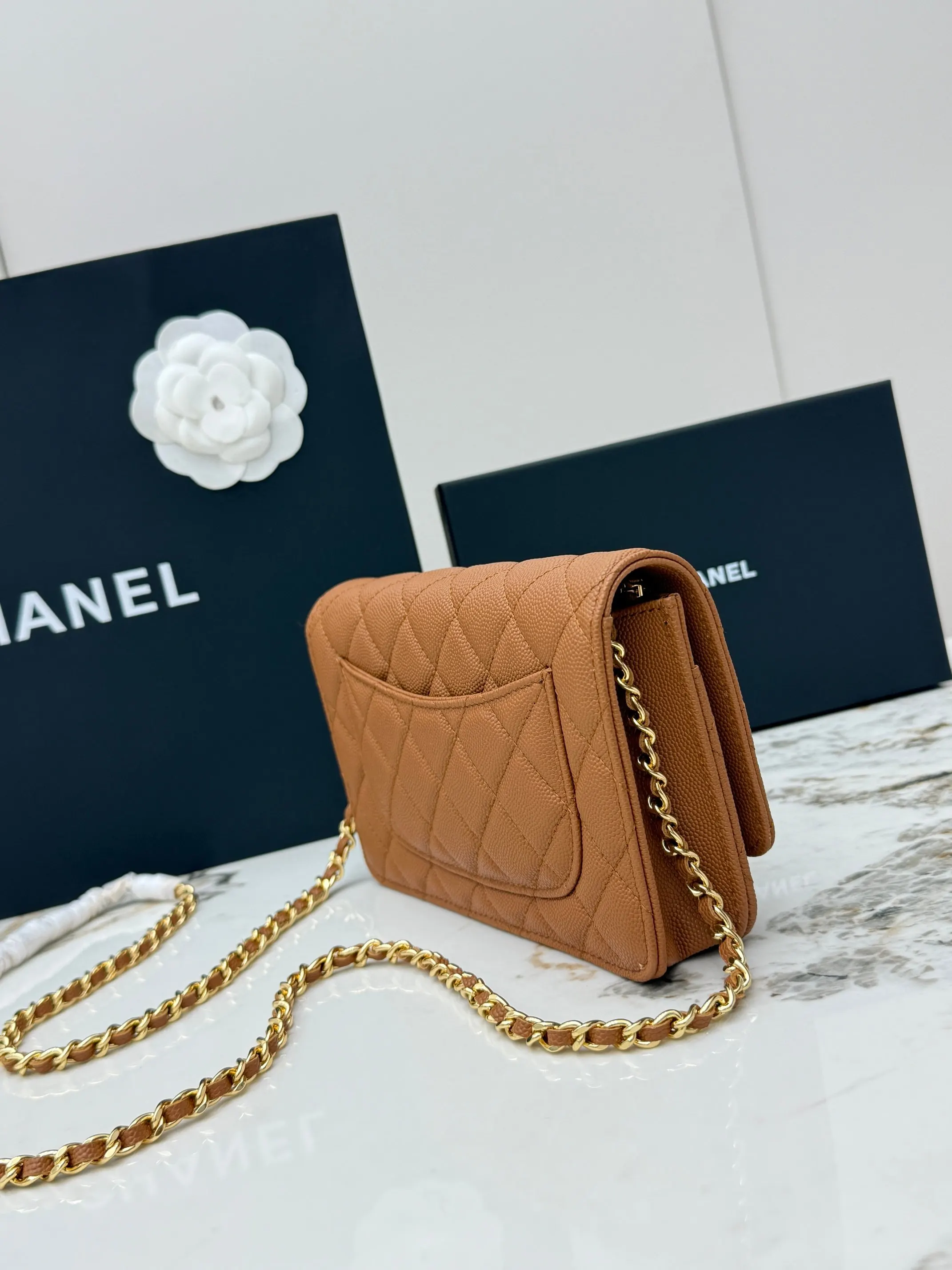 CHANEL 小牛皮 鏈條包 精致鏈條款