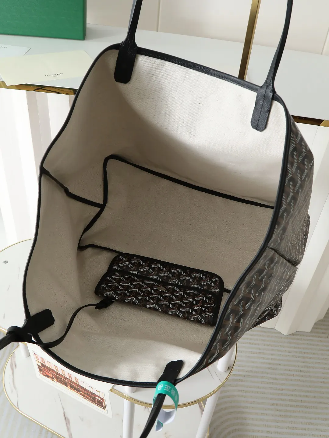 Goyard 帆布 腋下包 复古腋下背款