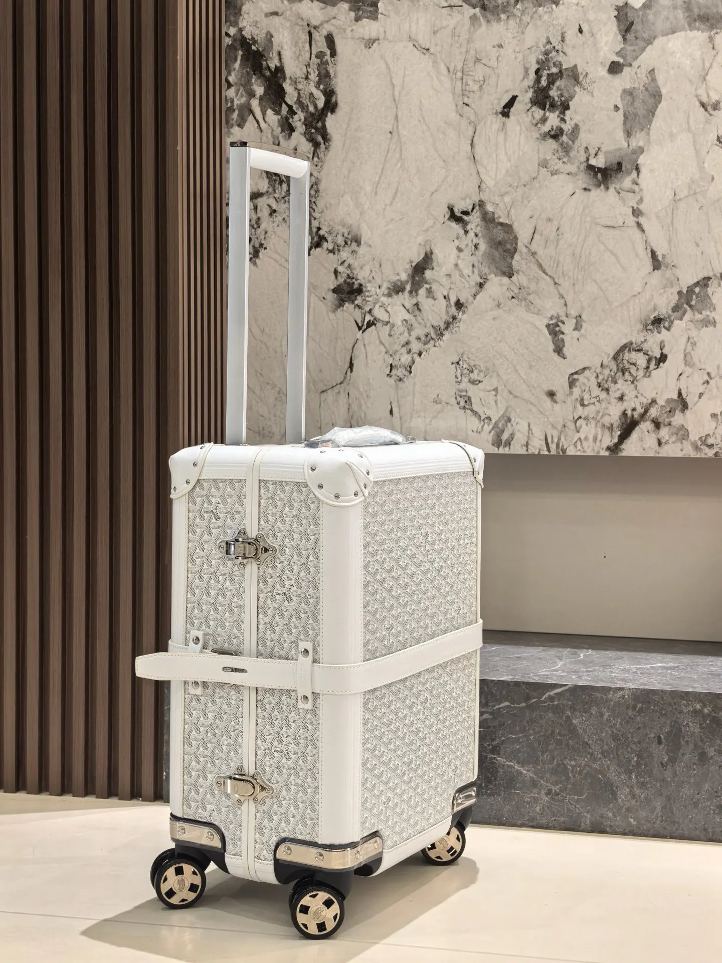 Goyard 戈雅 寸登机箱 全手工精心打造 行李箱 旅行拉杆款 輕便出行款