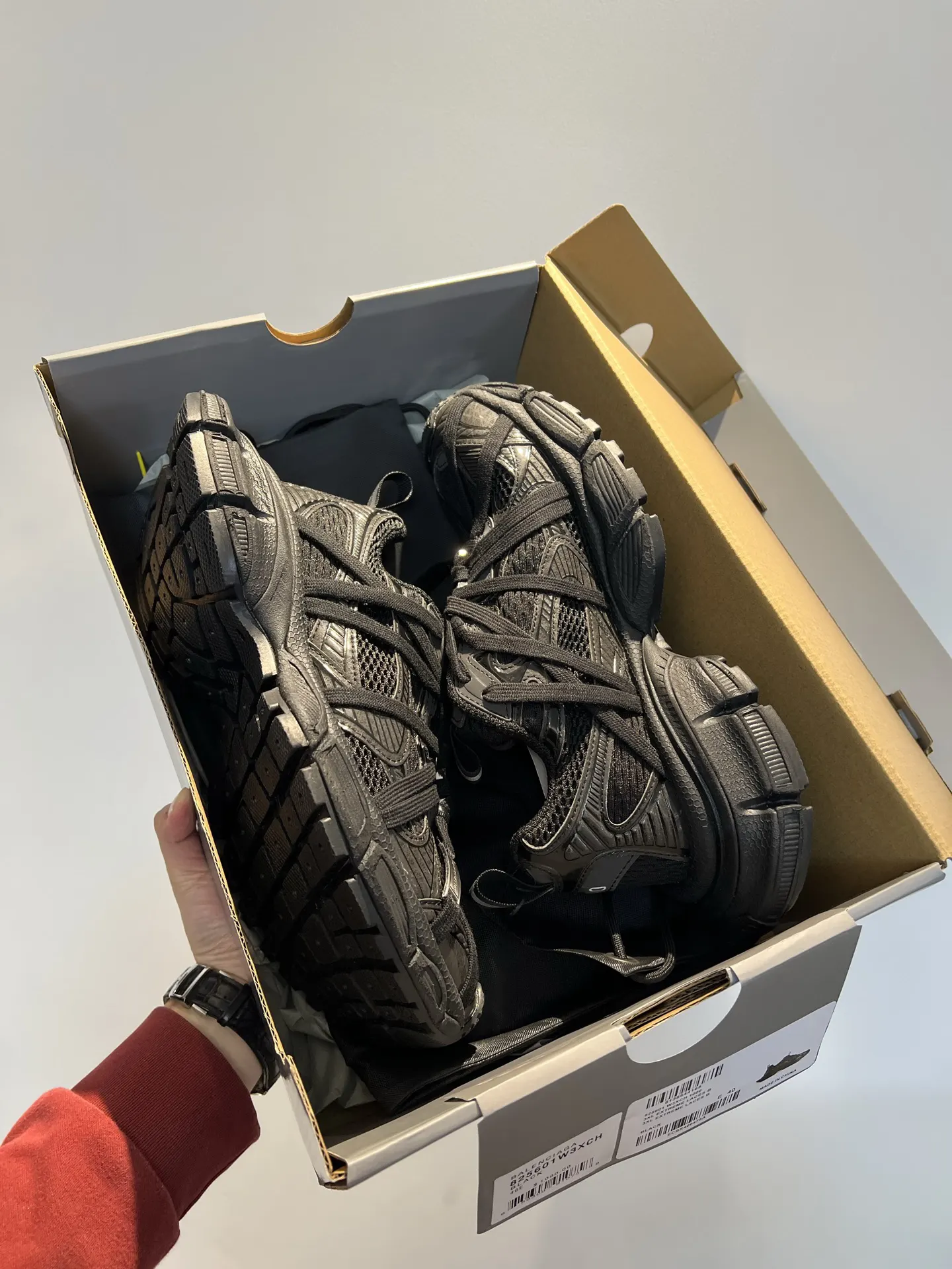 Balenciaga 3XL 黑色 运动鞋(數字9)