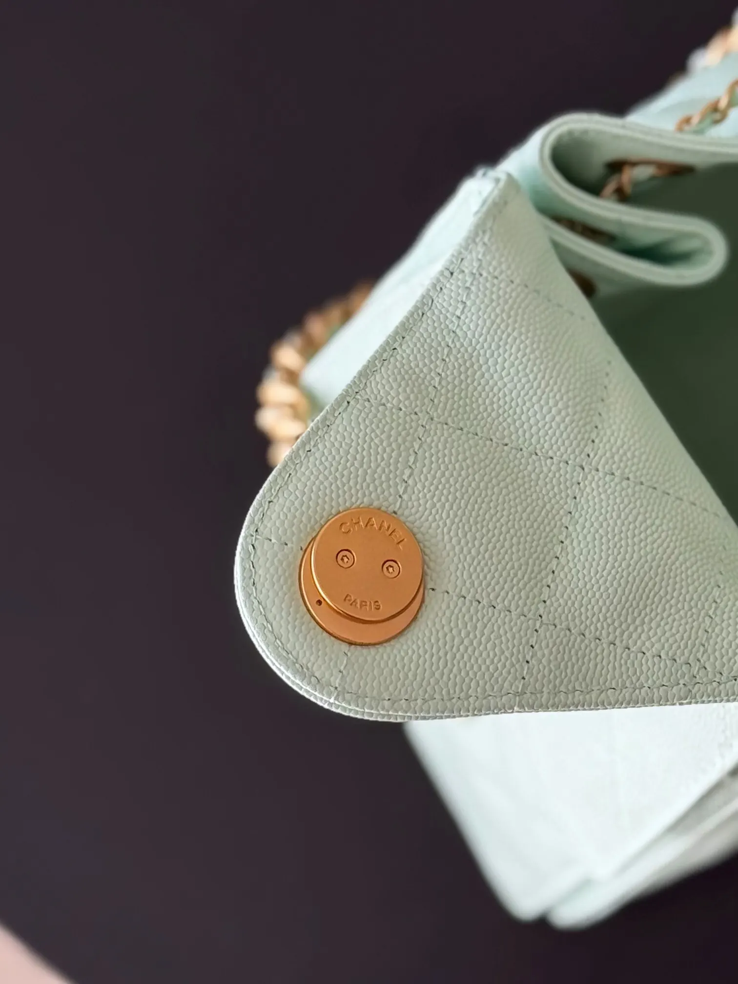 CHANEL Hobo 牛皮 腋下包 复古腋下背款