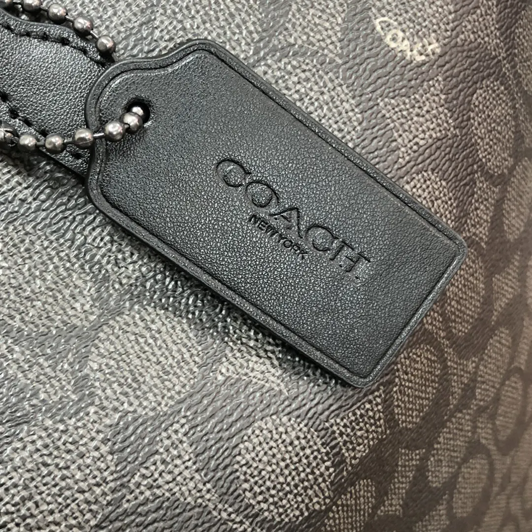 Coach 老花 帆布 托特包 大容量托特款