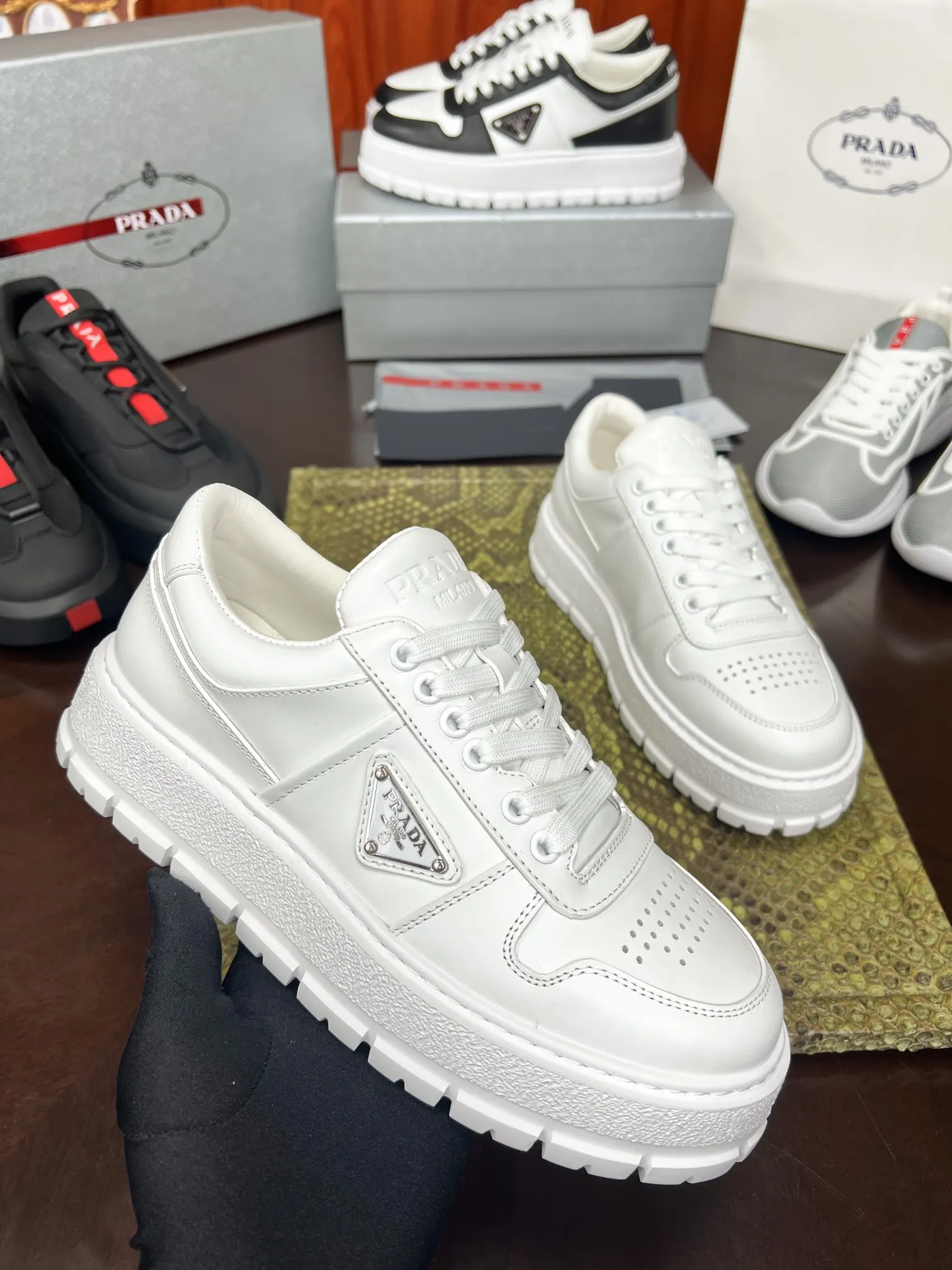 Prada Sneakers Leather