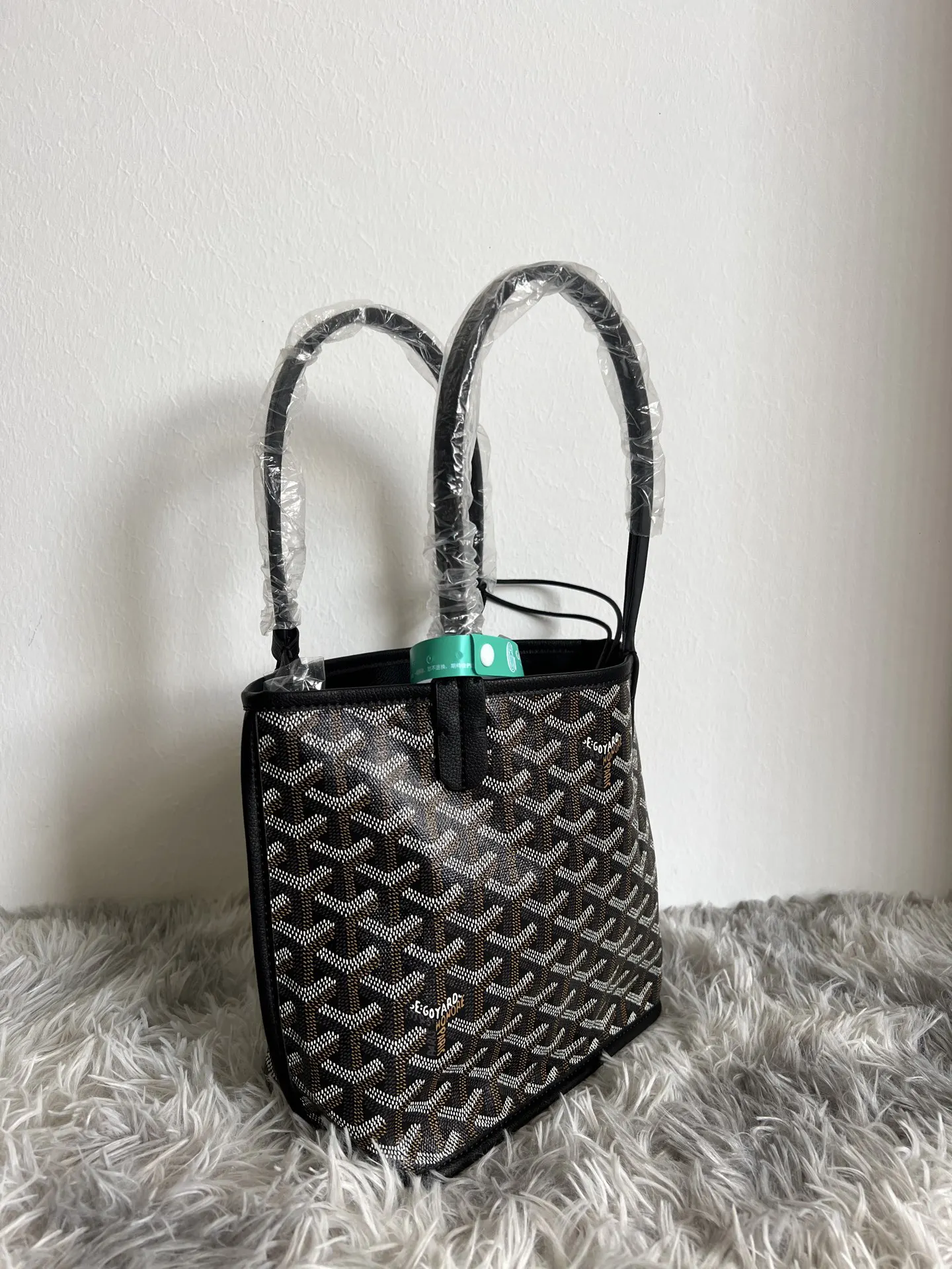 Black Tote Bag Leather