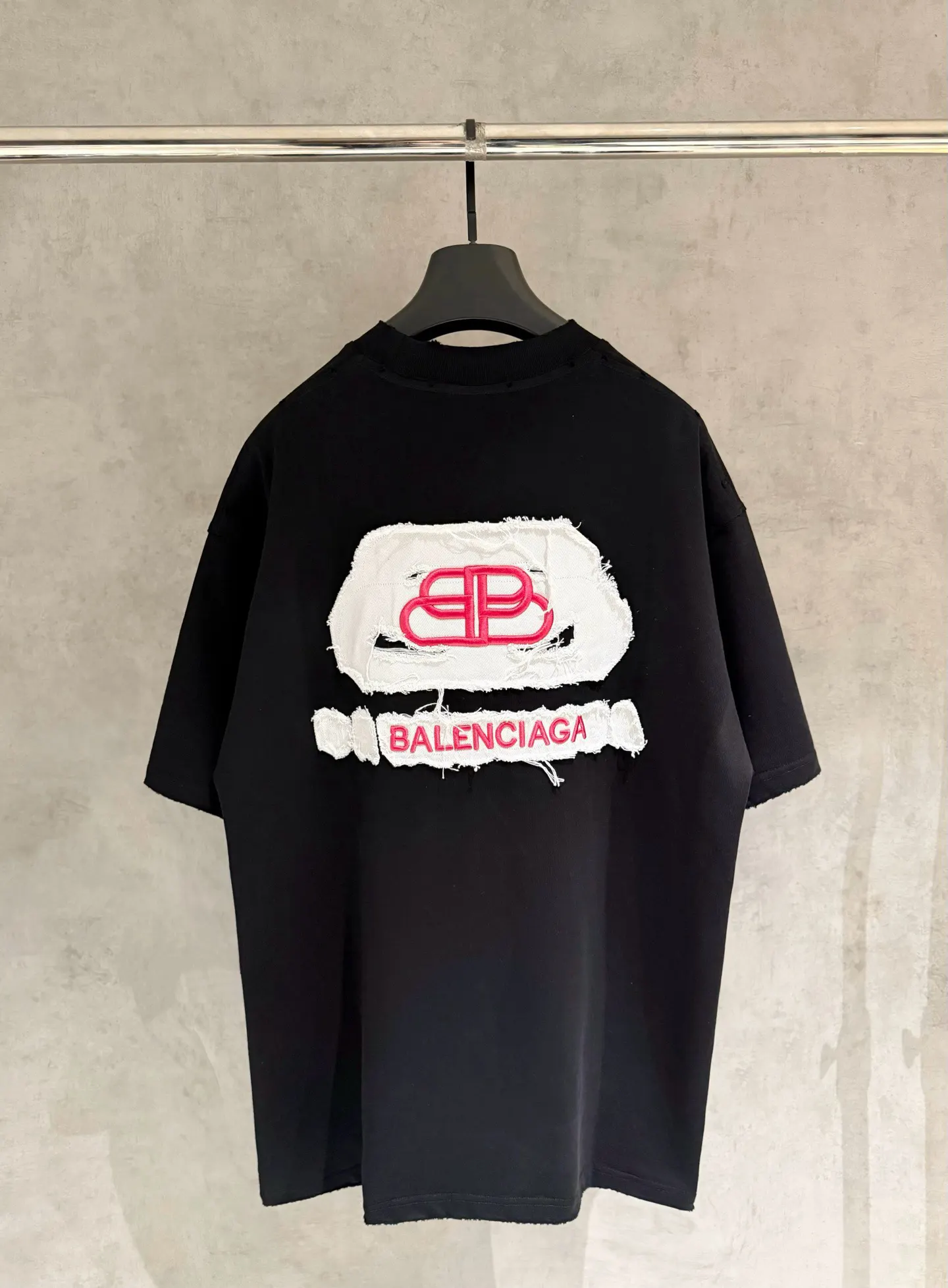 Balenciaga 25SS 刺繡 純棉 短袖T恤