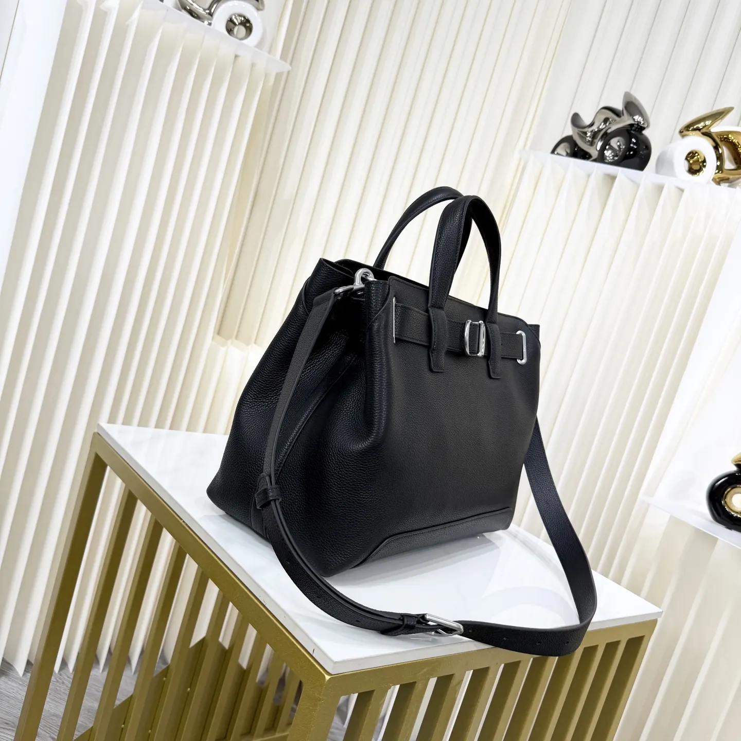 Dior 黑色 牛皮 市场 打版 保证进口头层牛皮 拒绝二层 收纳包 旅行收纳款
