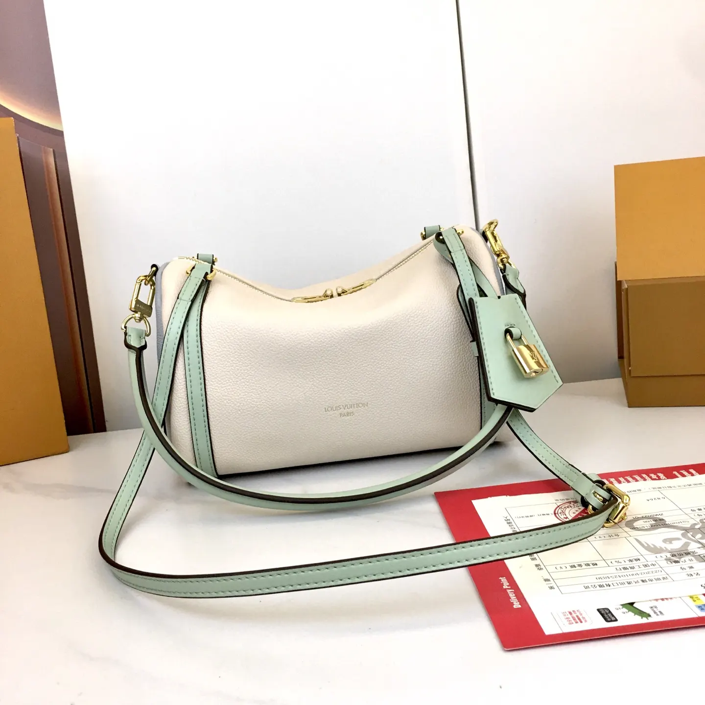 LV Keepall 牛皮 旅行袋 大容量旅行款