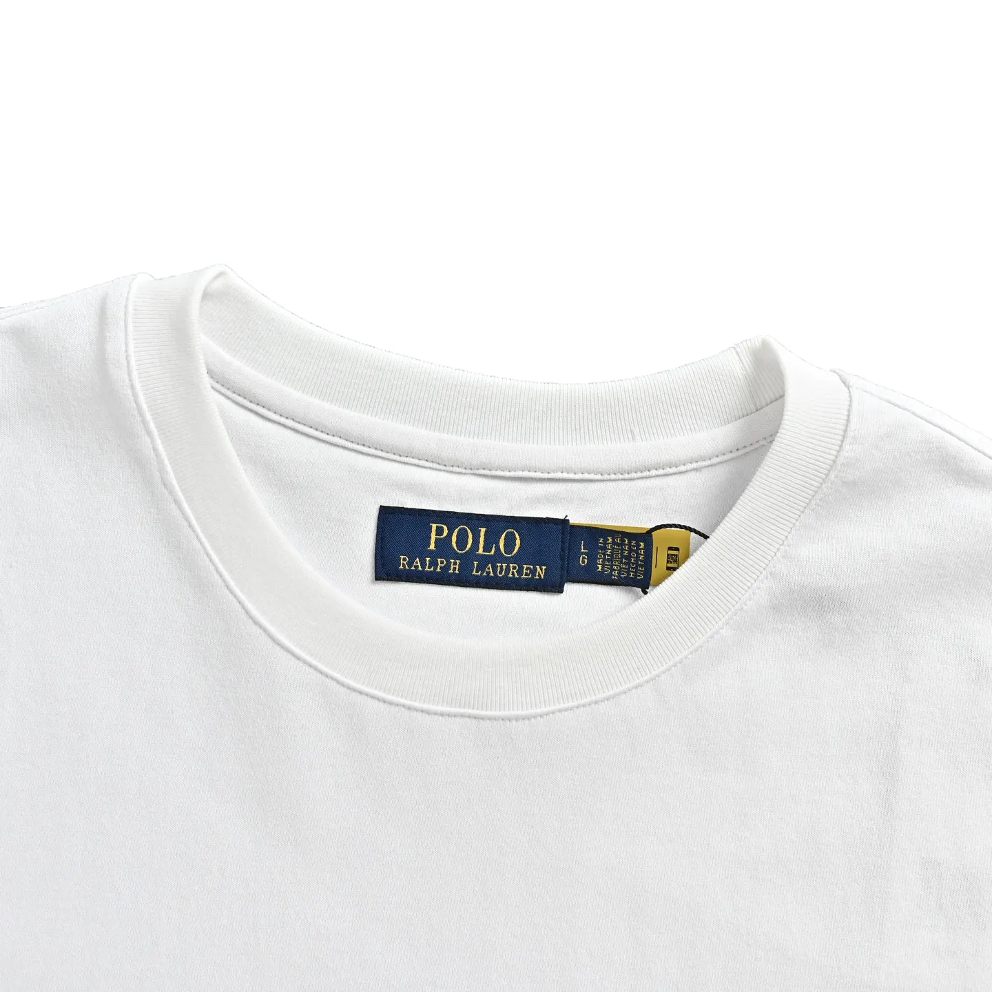 Ralph Lauren Logo Embroidery Short Sleeve T-Shirt Daily Versatile Style Image 4 Ralph Lauren Logo Embroidery Short Sleeve T-Shirt Daily Versatile Style Image 4