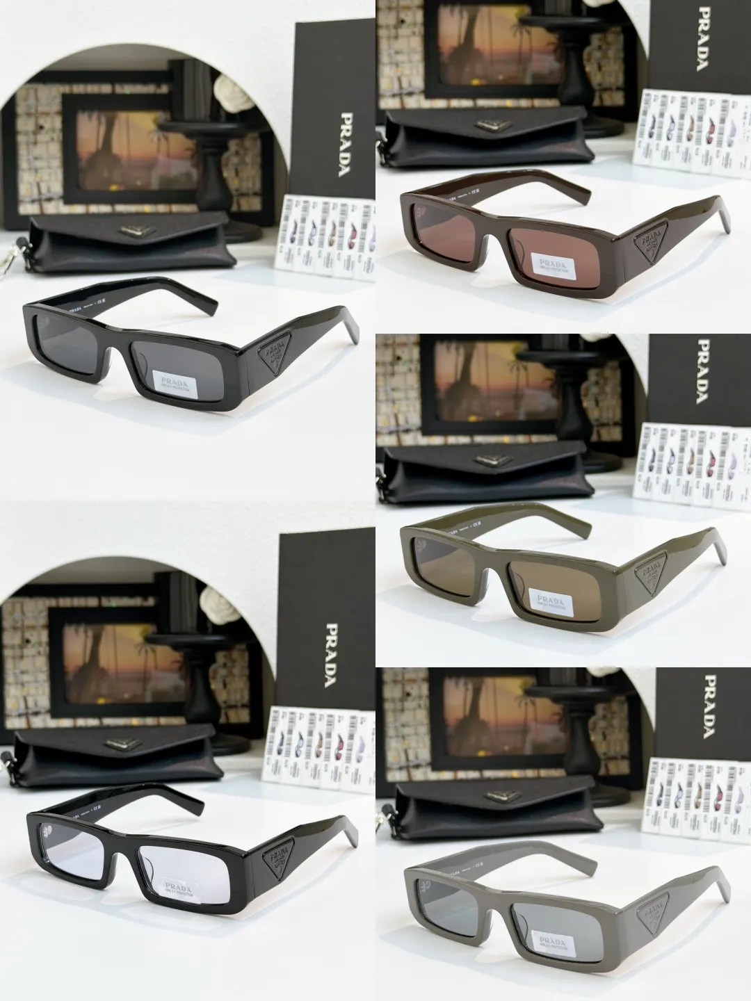 PRADA OPR D09SD 太阳眼镜 时尚遮阳款