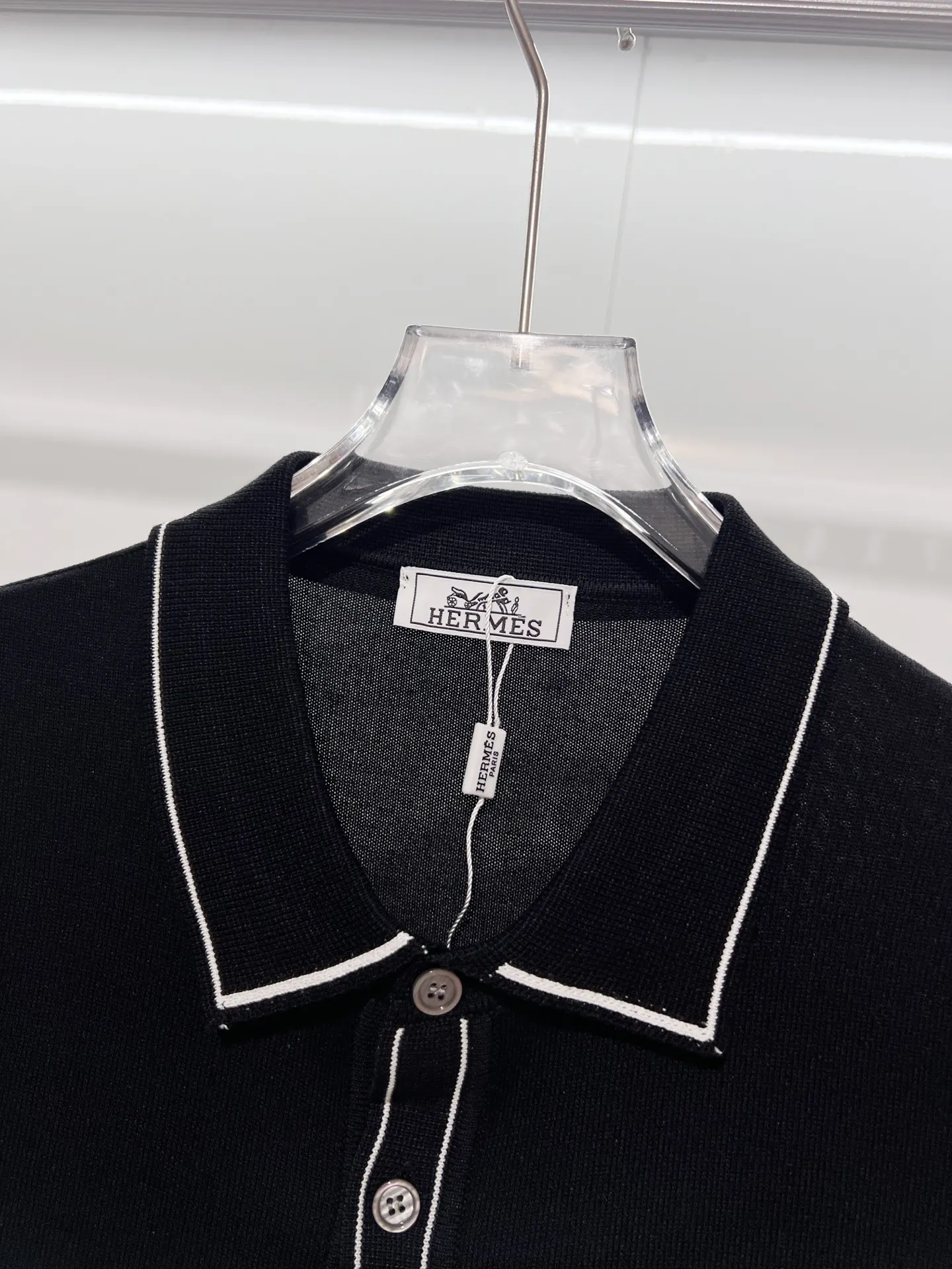 Hermès Polo Shirt Black