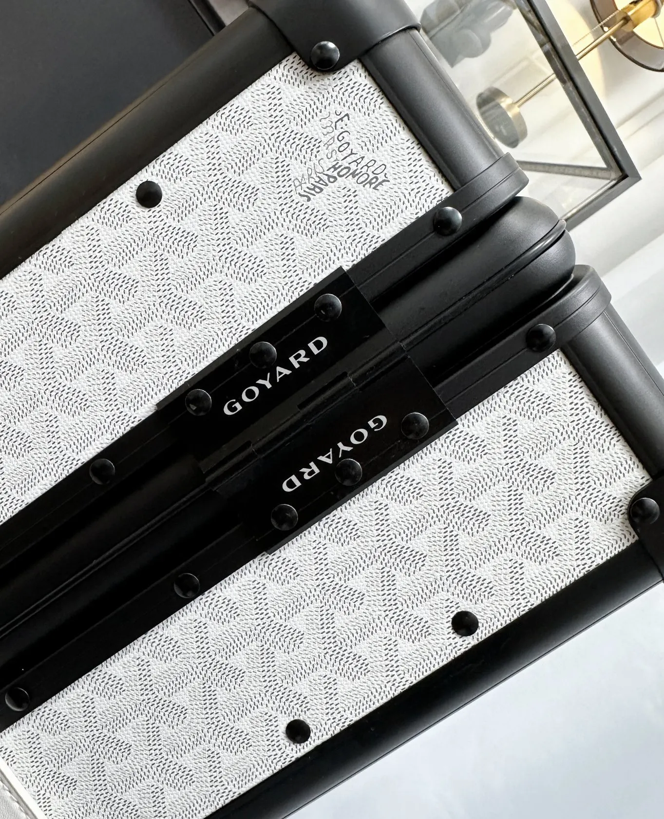 Goyard 戈雅 行李箱 拉杆箱 時尚新宠 復古形的 旅行拉杆款 輕便出行款