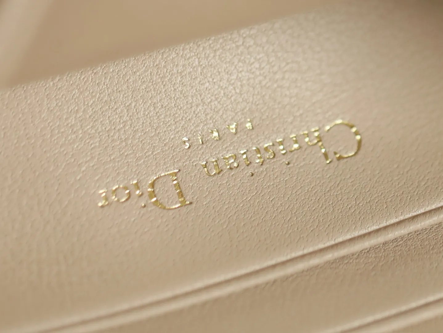 Dior Cannage Chain Bag Beige Image 2 Dior Cannage Chain Bag Beige Image 2