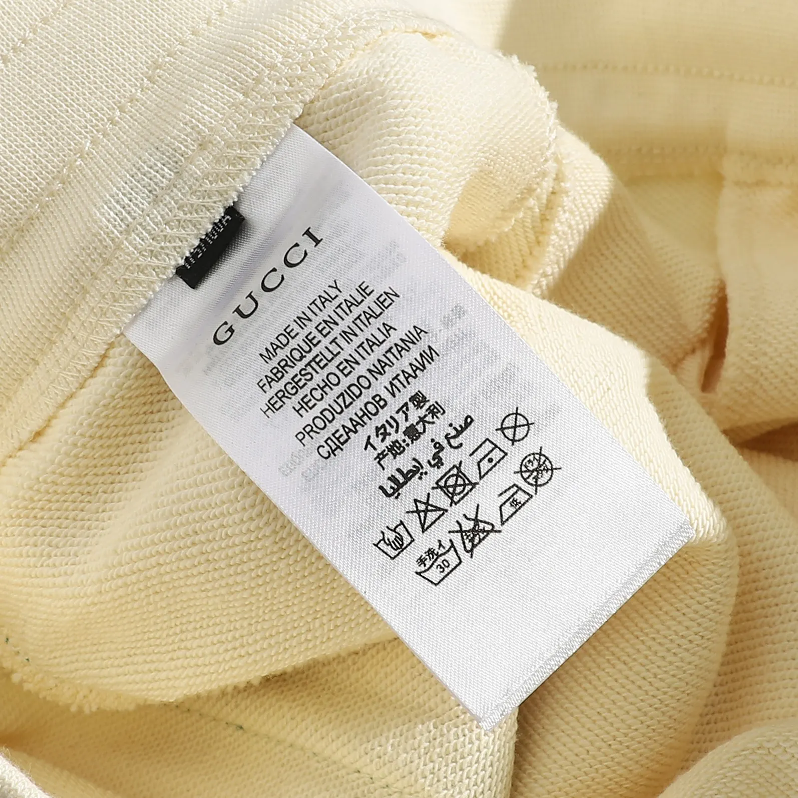 Gucci Logo印花圆领卫衣