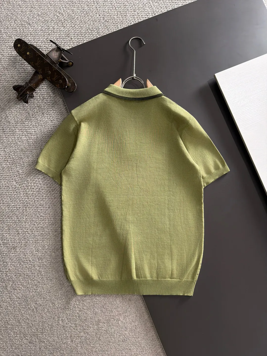 Burberry Embroidery Cotton Knitwear Textured Knit Image 9 Burberry Embroidery Cotton Knitwear Textured Knit Image 9