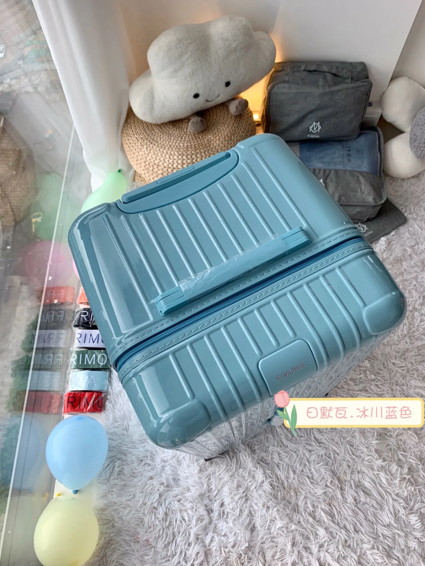 黑色 白色 日默瓦rimowa拉杆箱行李箱登机箱旅行箱方胖子運動 旅行拉杆款 輕便出行款