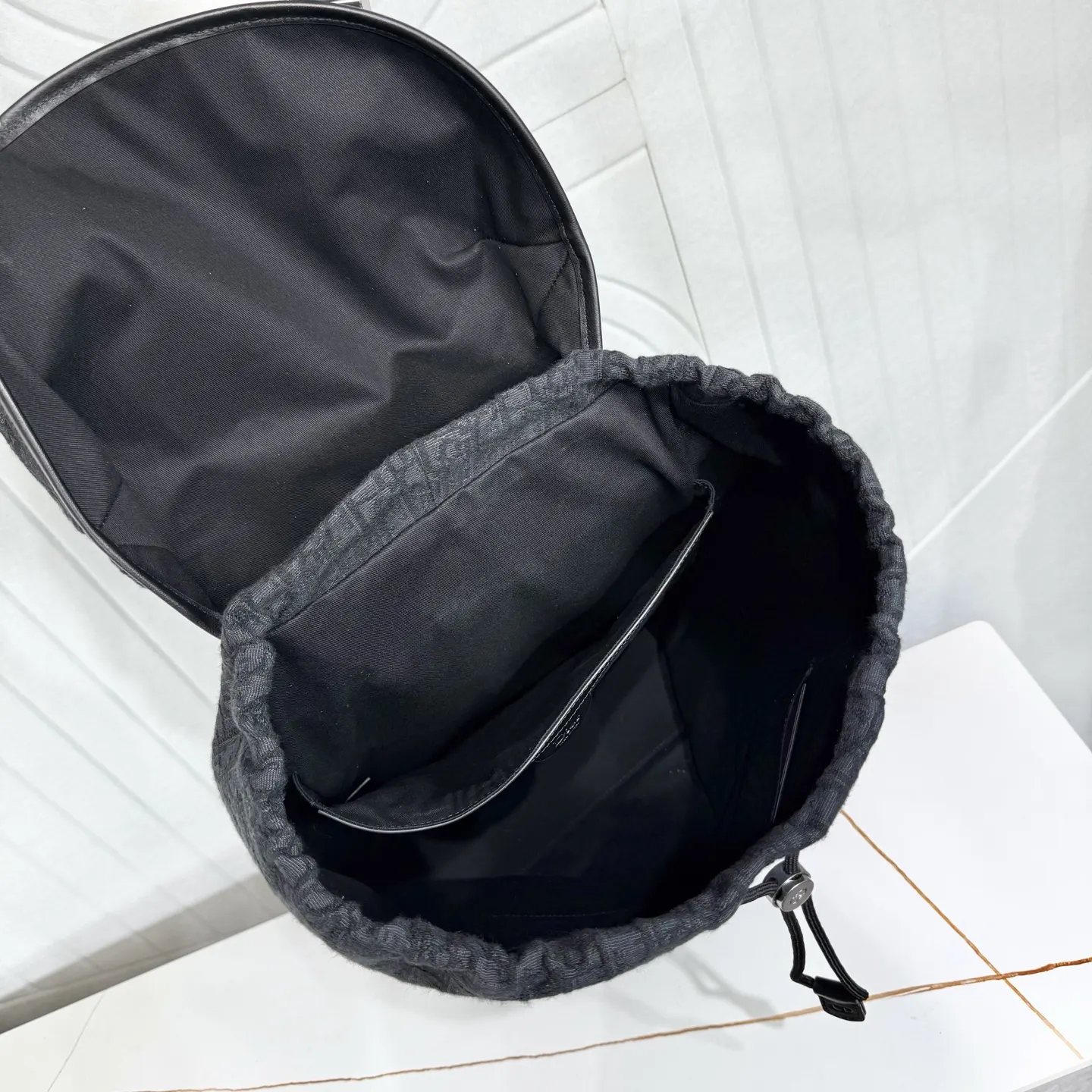 Dior Black Backpack Leather Image 9 Dior Black Backpack Leather Image 9
