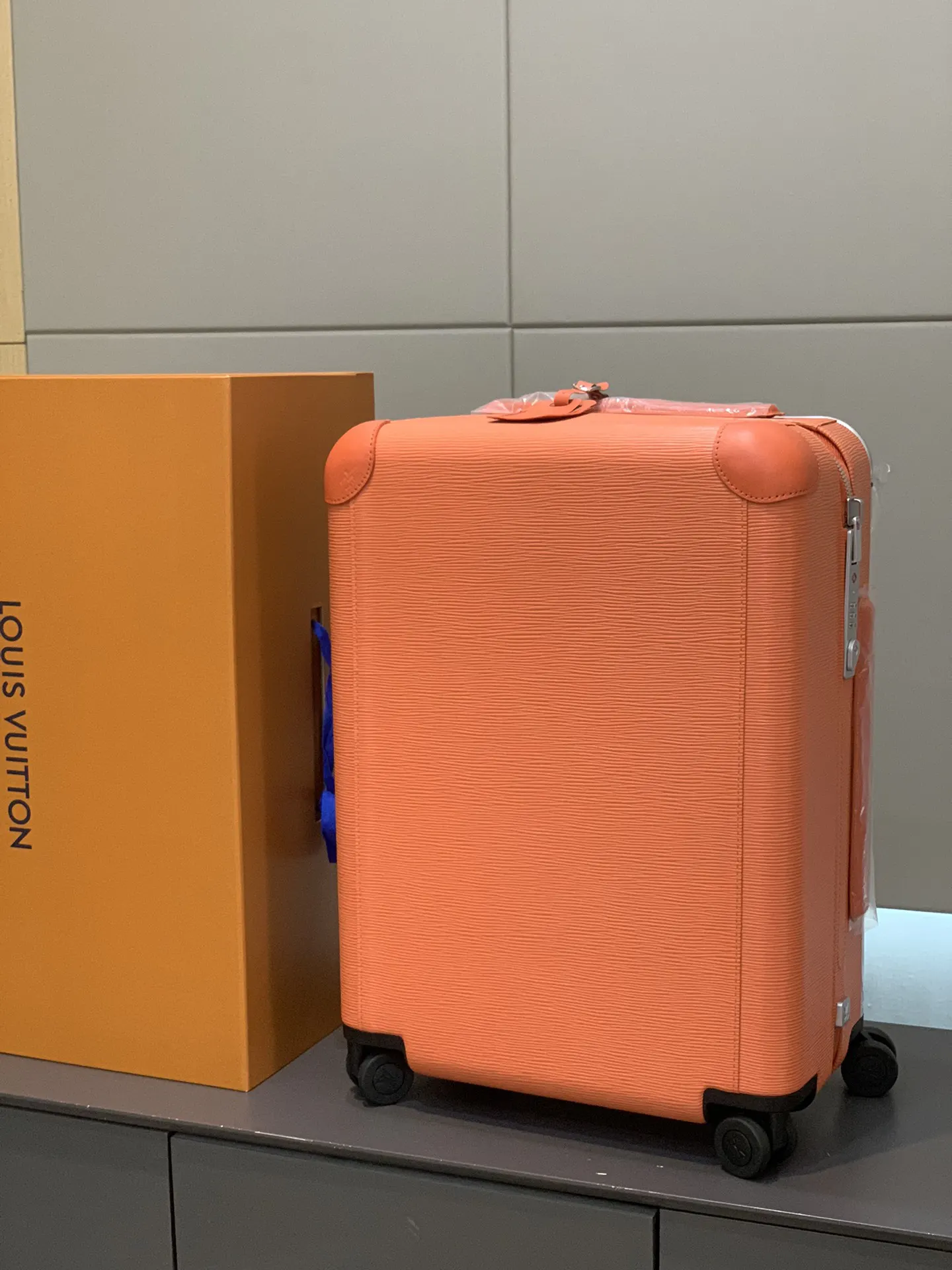 Gray Silver Suitcase Travel Lightweight