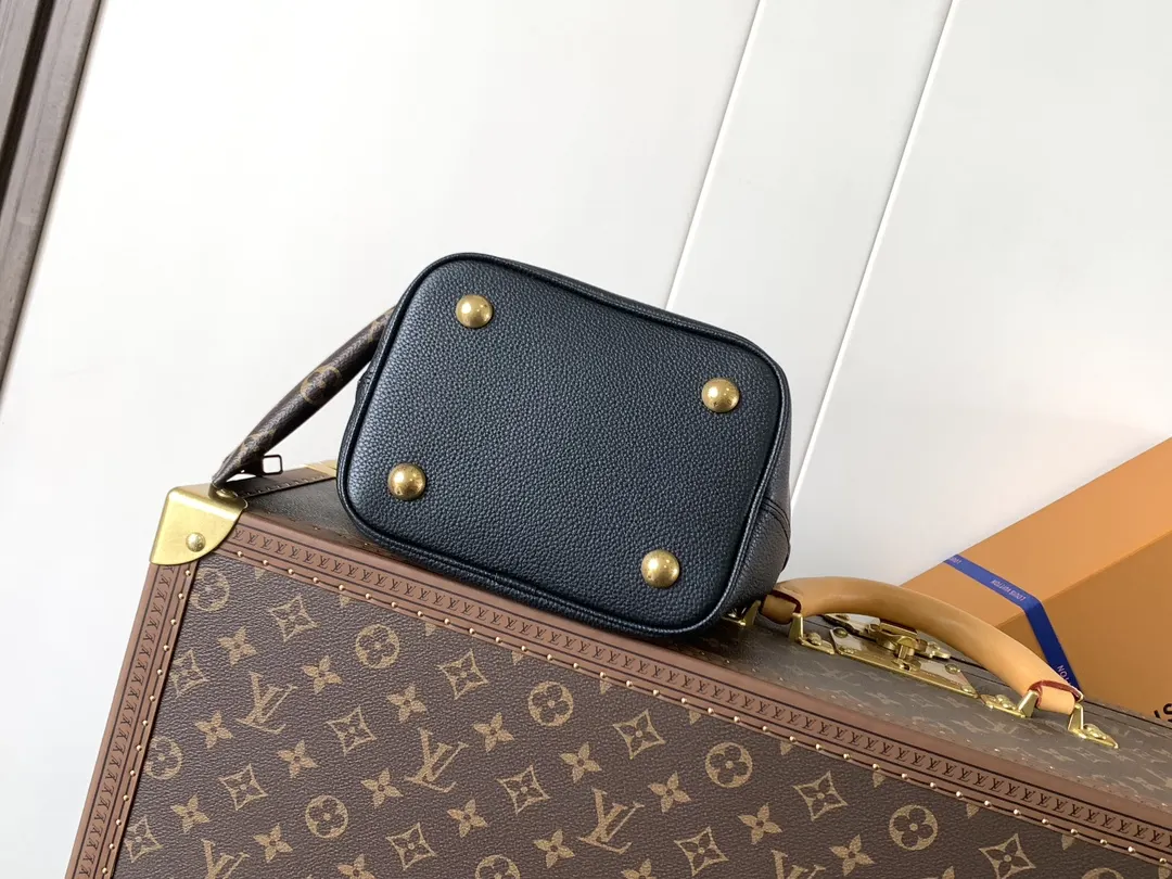 LV 黑色 棕色 牛皮 收納包 旅行收納款