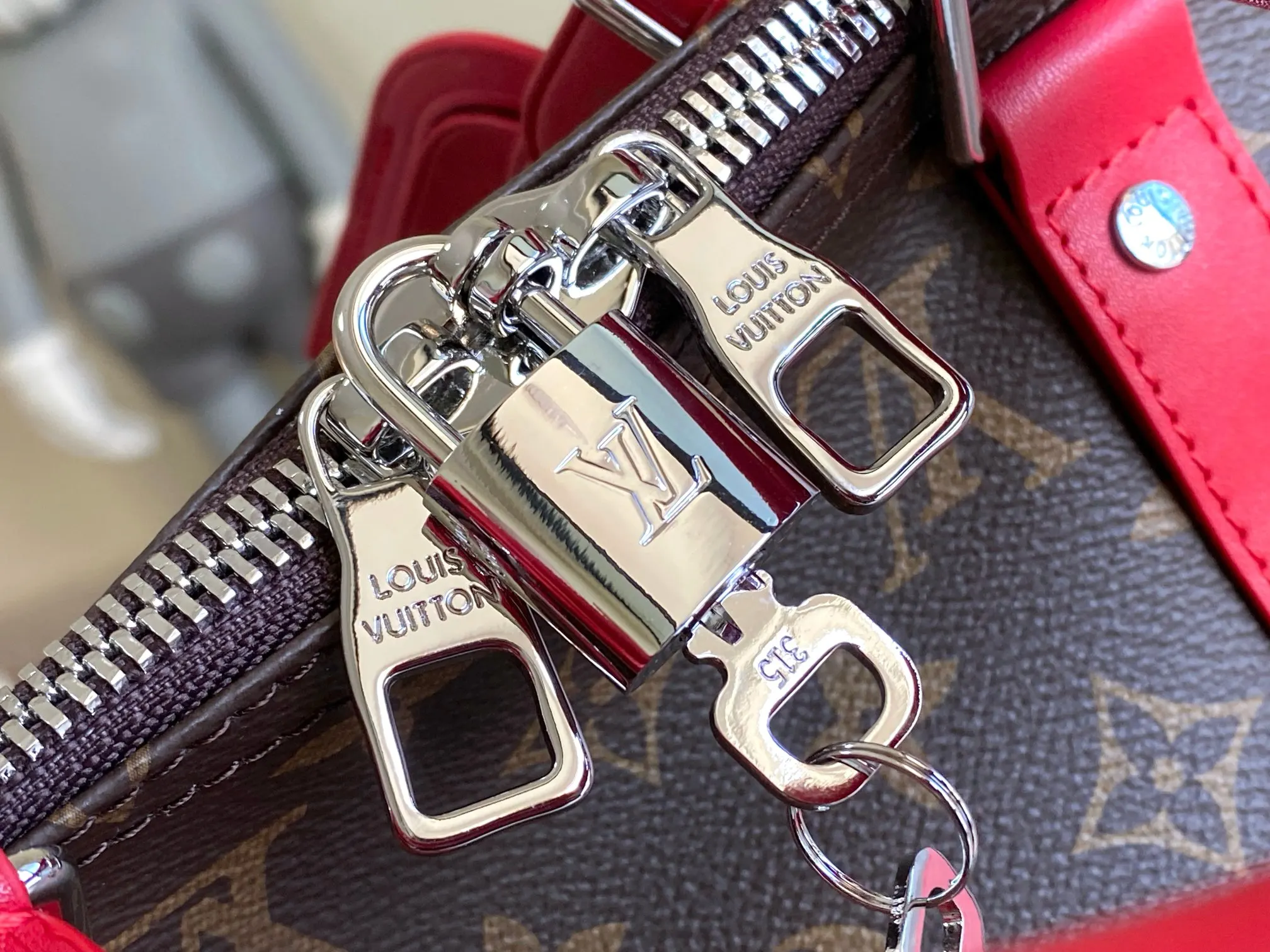 Keepall 金色 牛皮 旅行包 大容量旅行款