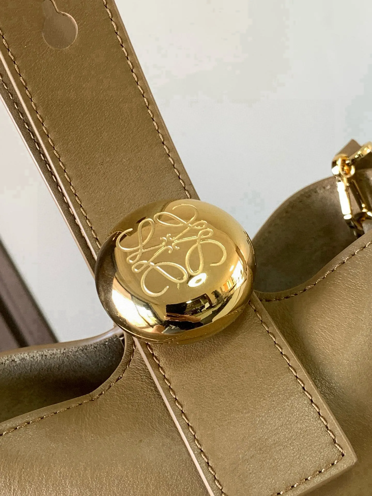 Bucket Bag Casual Leather