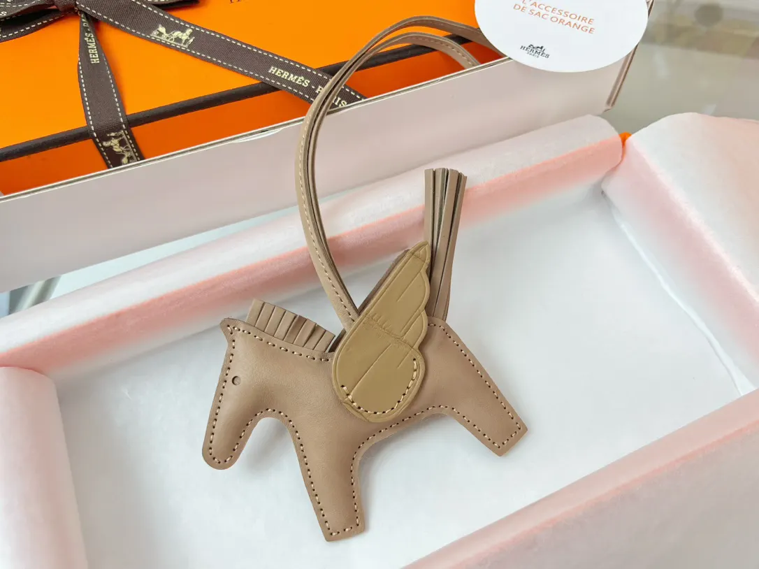 Hermès Leather Pendant